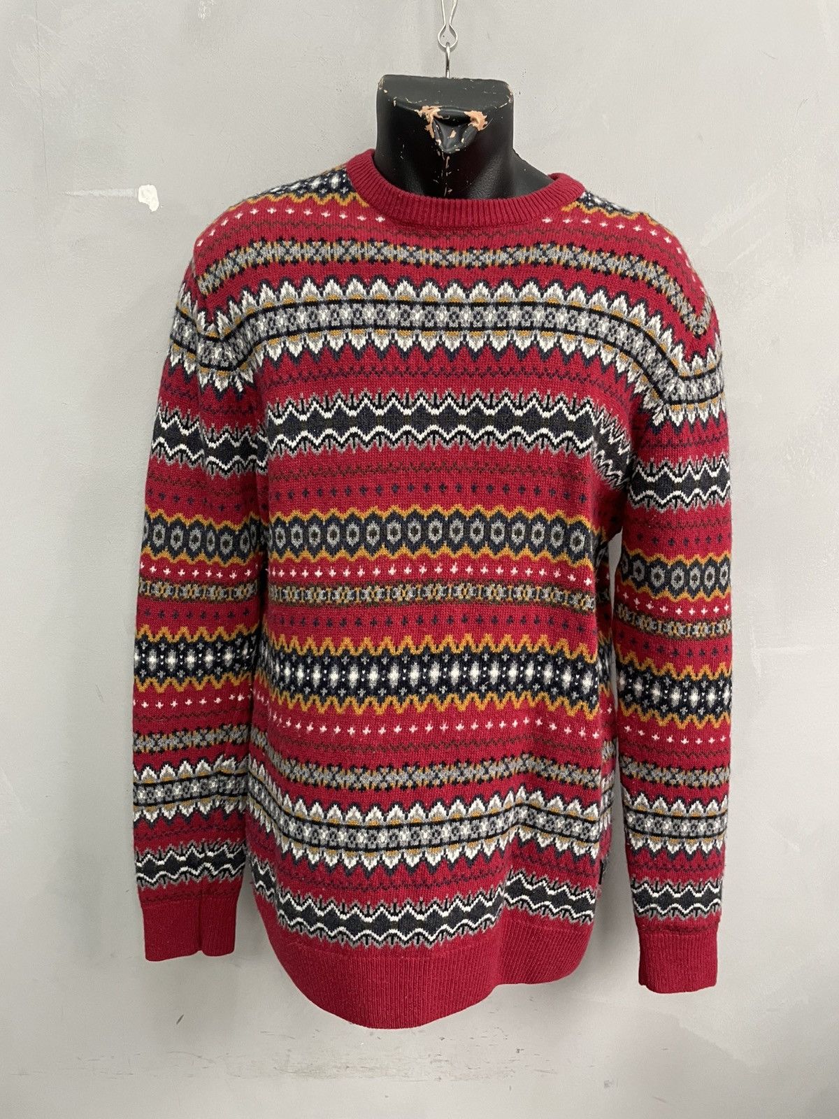Barbour Vintage coogi style sweater classic England sweater y2k Size US L / EU 52-54 / 3 - 1 Thumbnail
