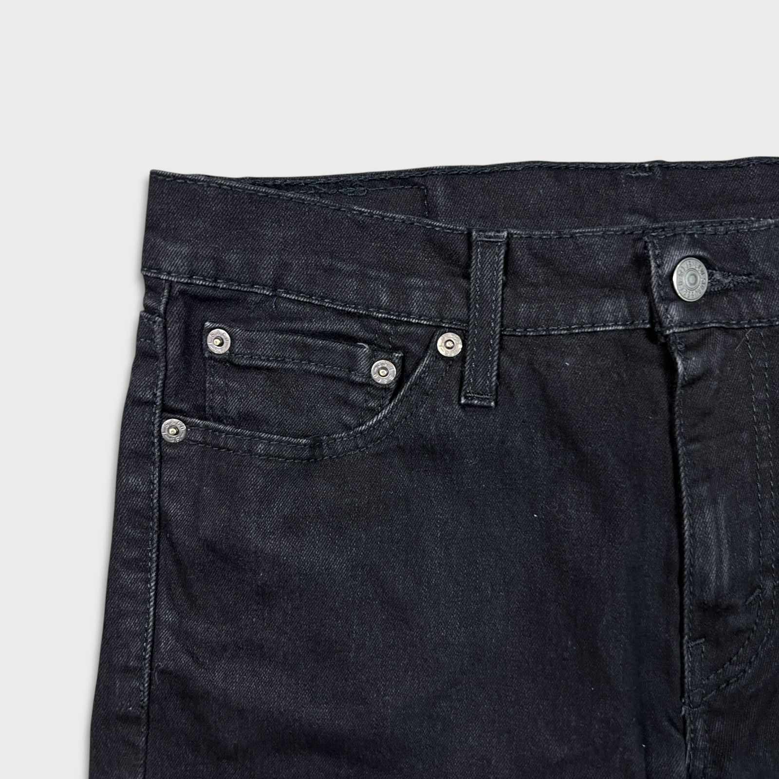 Levi's × Vintage Levi's 511 Jeans 30x30 Slim Dark Wash American Denim Pants Size US 30 / EU 46 - 3 Thumbnail