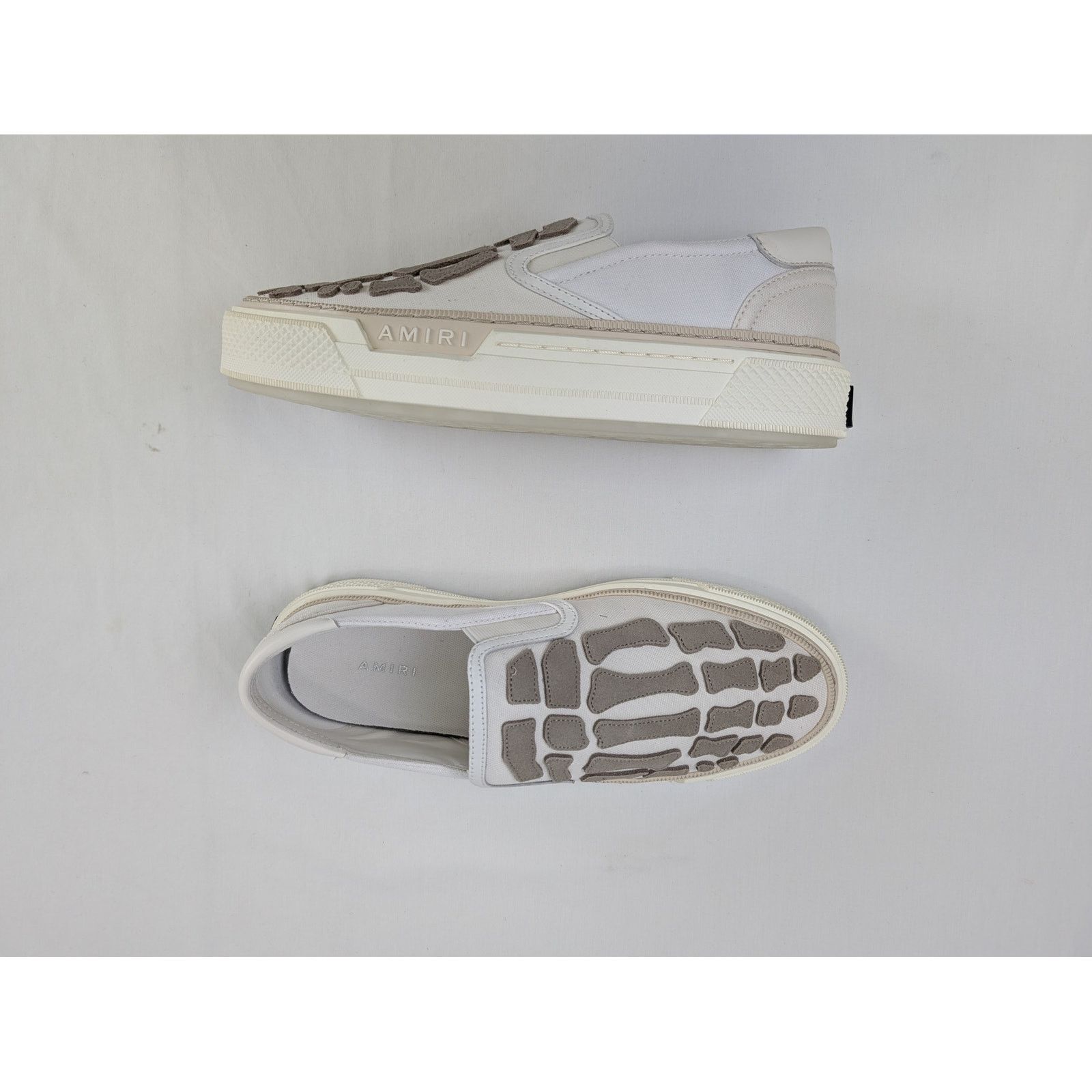 Amiri o1rshd1 Skel Top Slip on Sneakers in White Size US 11 / EU 44 - 16 Thumbnail