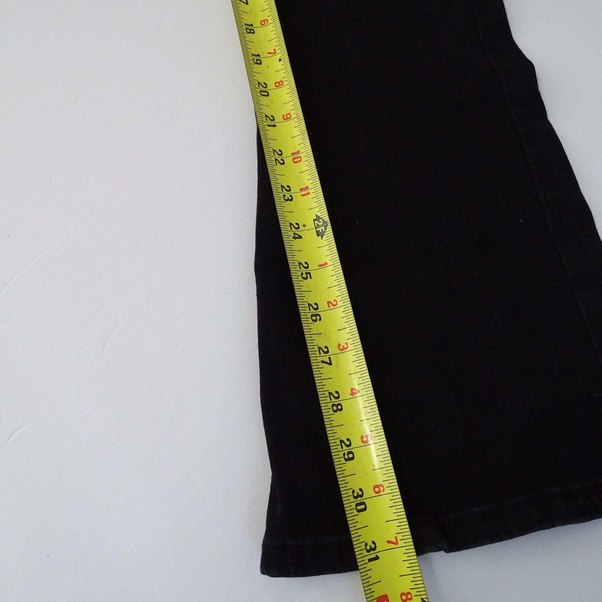 Other Indigo Rein Black Flare Jeans Women Juniors Size 11 Ripped Size 28" / US 6 / IT 42 - 10 Thumbnail