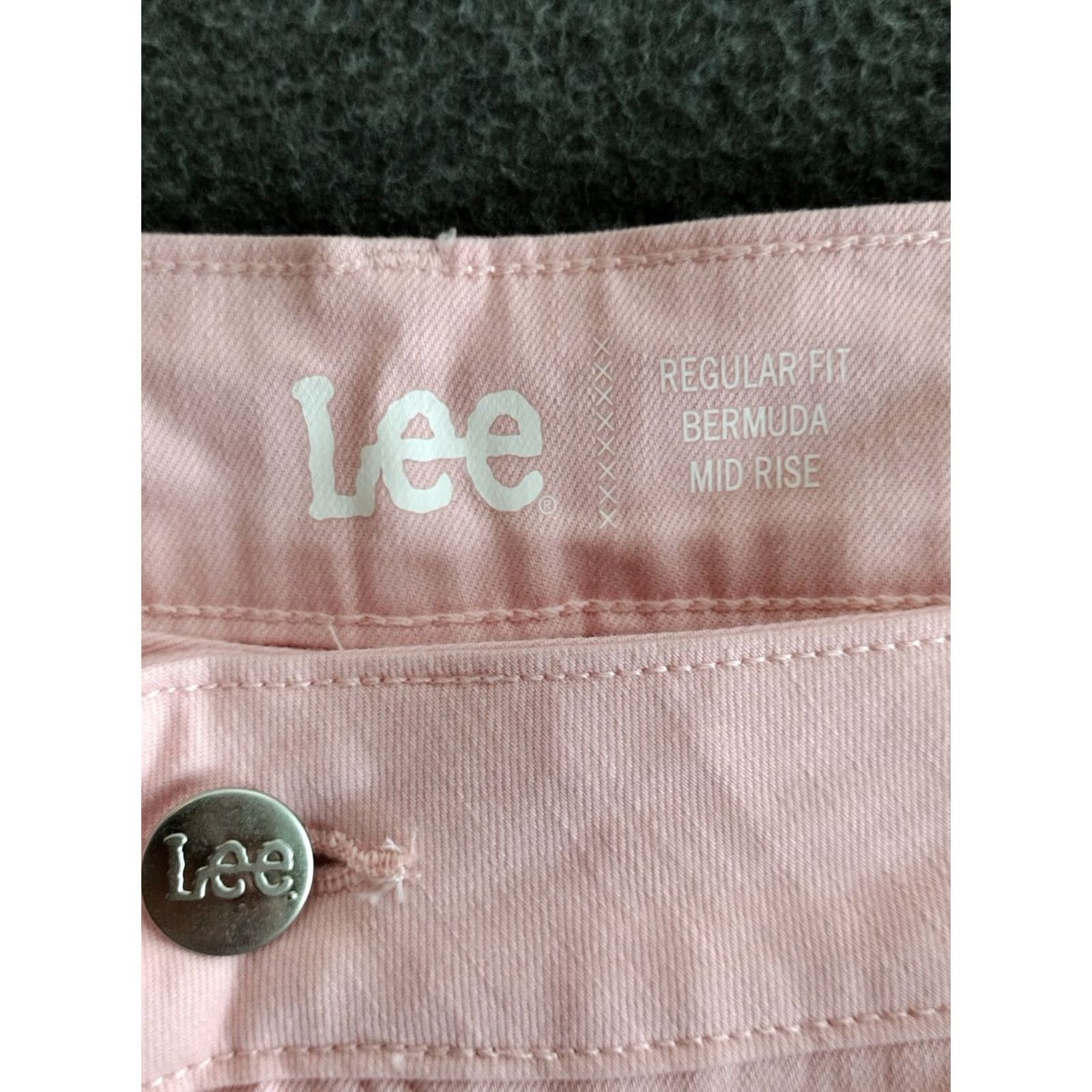 Lee Lee Bermuda Shorts Coral 26W Medium Womens Bermuda Shorts Coral 26W Medium Lee Size 26" / US 2 / IT 38 - 5 Thumbnail