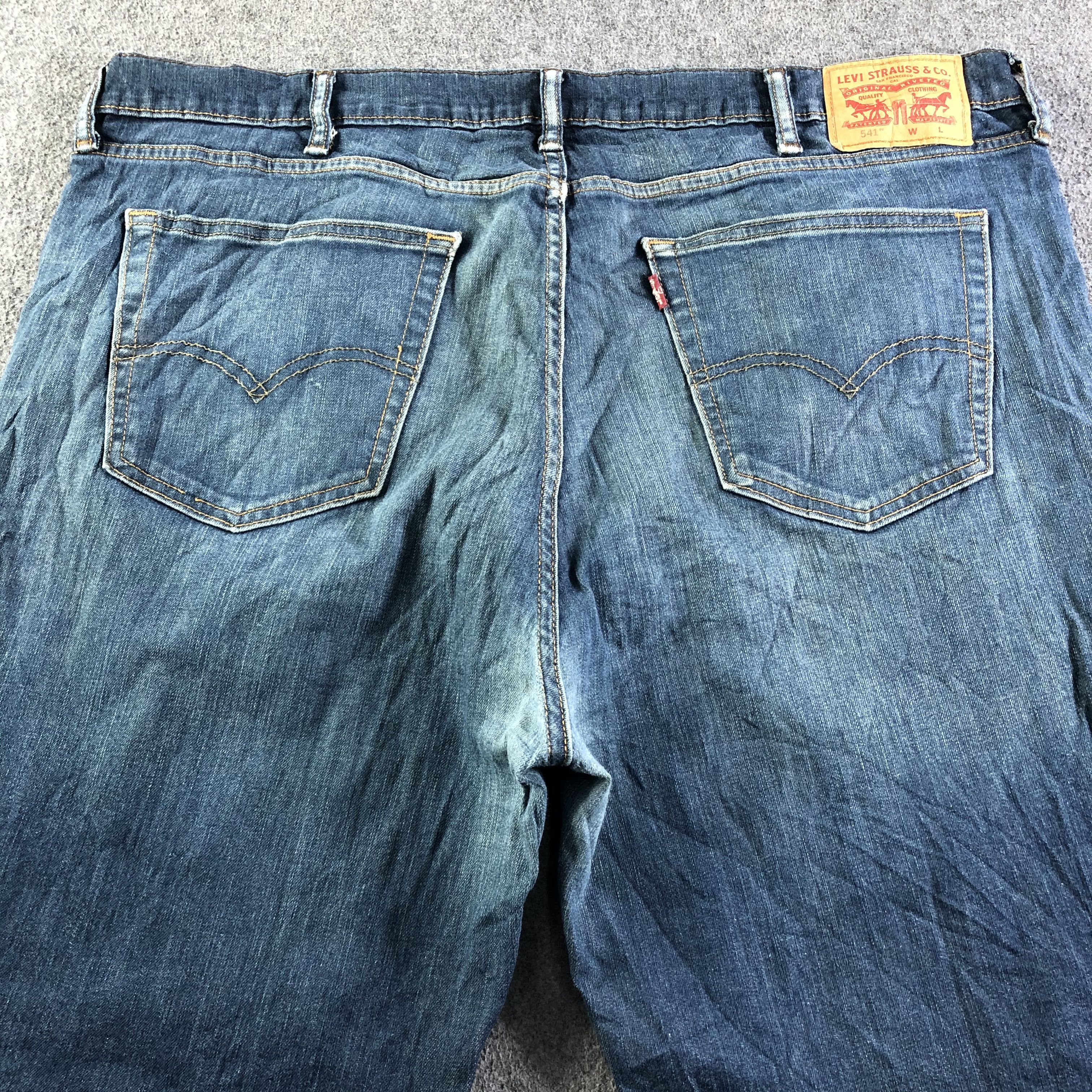 Levi's Vintage Blue Wash Levis 541 Jeans-J4087 Size US 43 - 4 Thumbnail