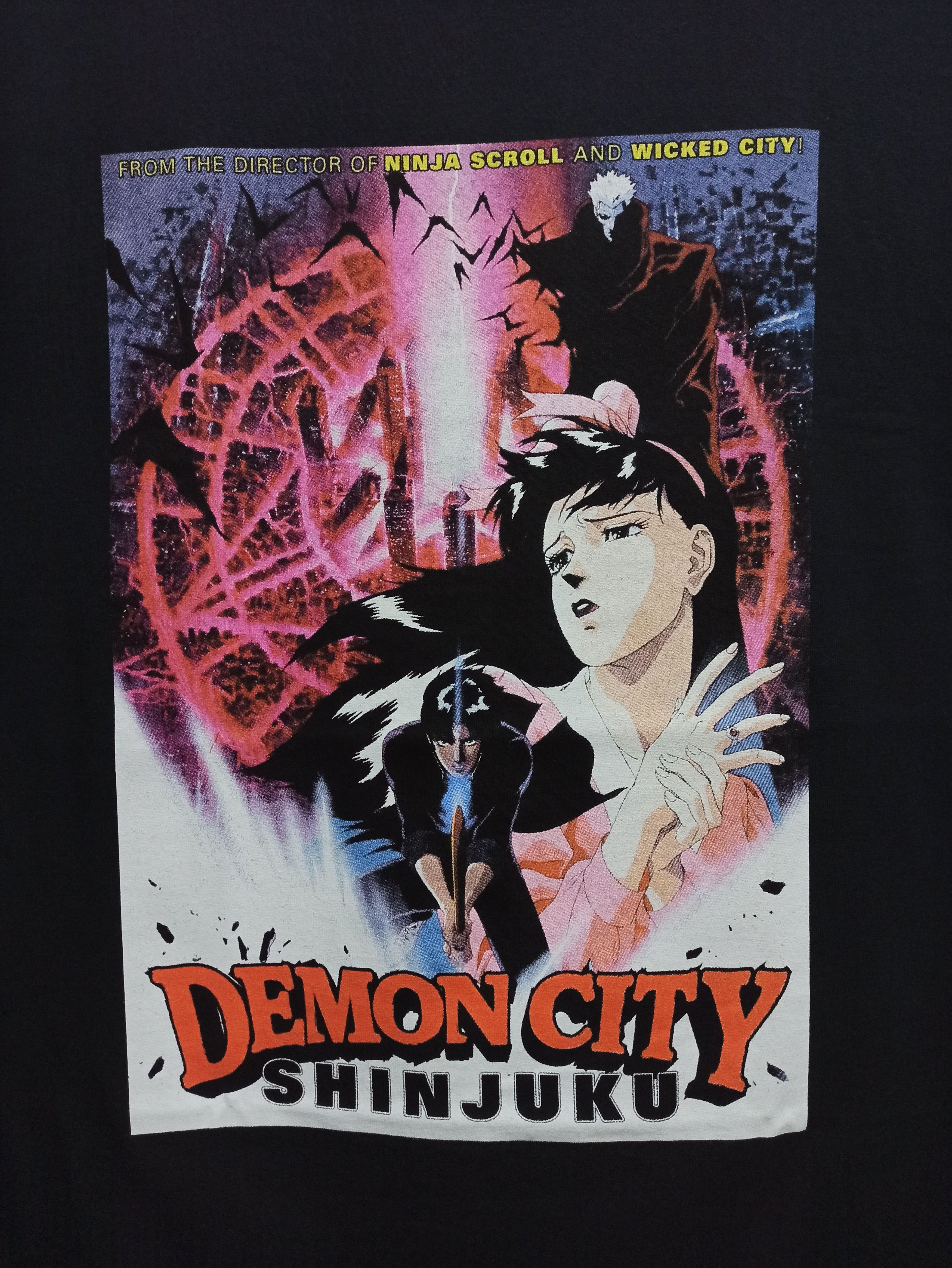 Anime Demon City Shinjuku Anime Poster T-shirt Size US XL / EU 56 / 4 - 2 Thumbnail