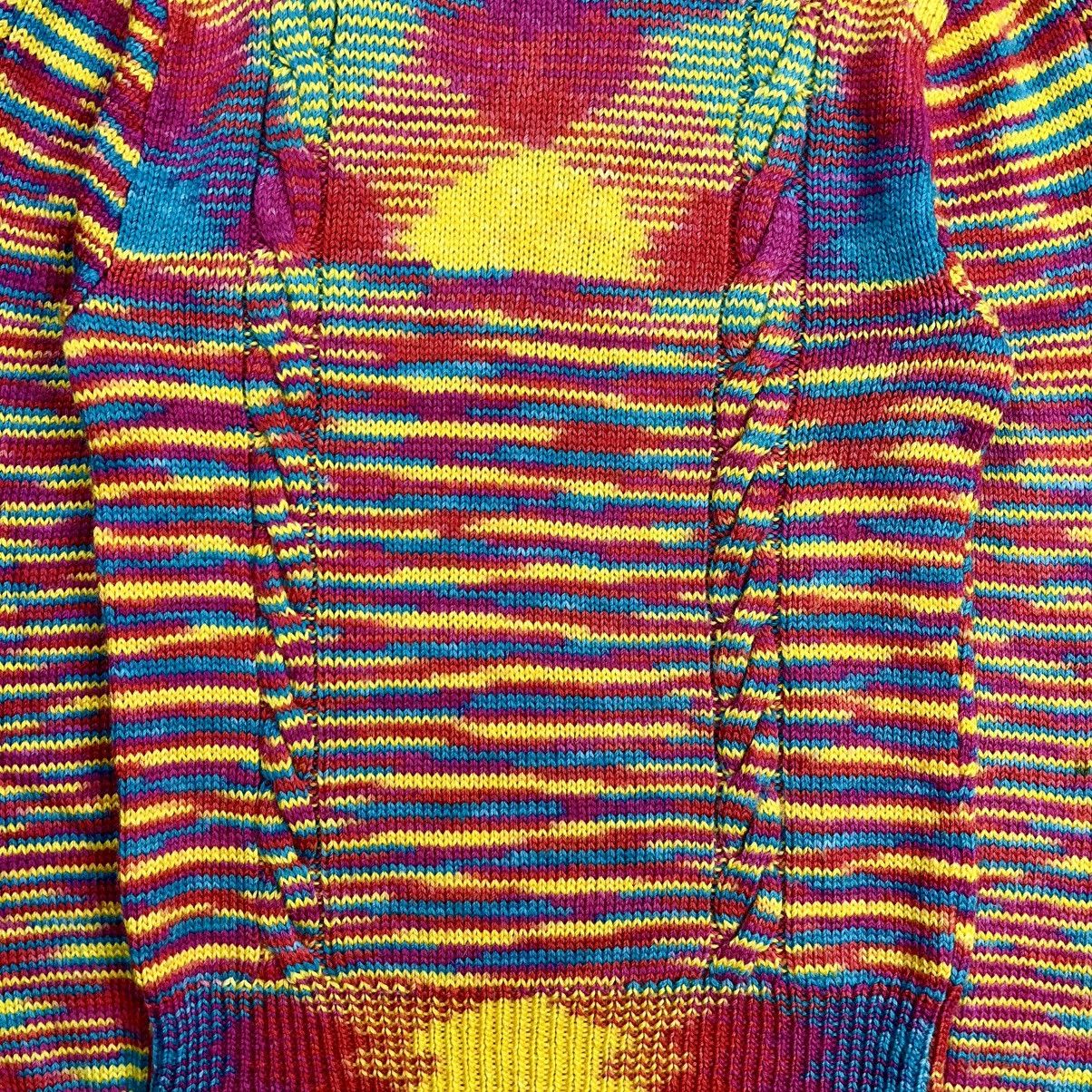 20471120 SAMPLE” Multicolored Knitted Sweater Size US M / EU 48-50 / 2 - 8 Thumbnail