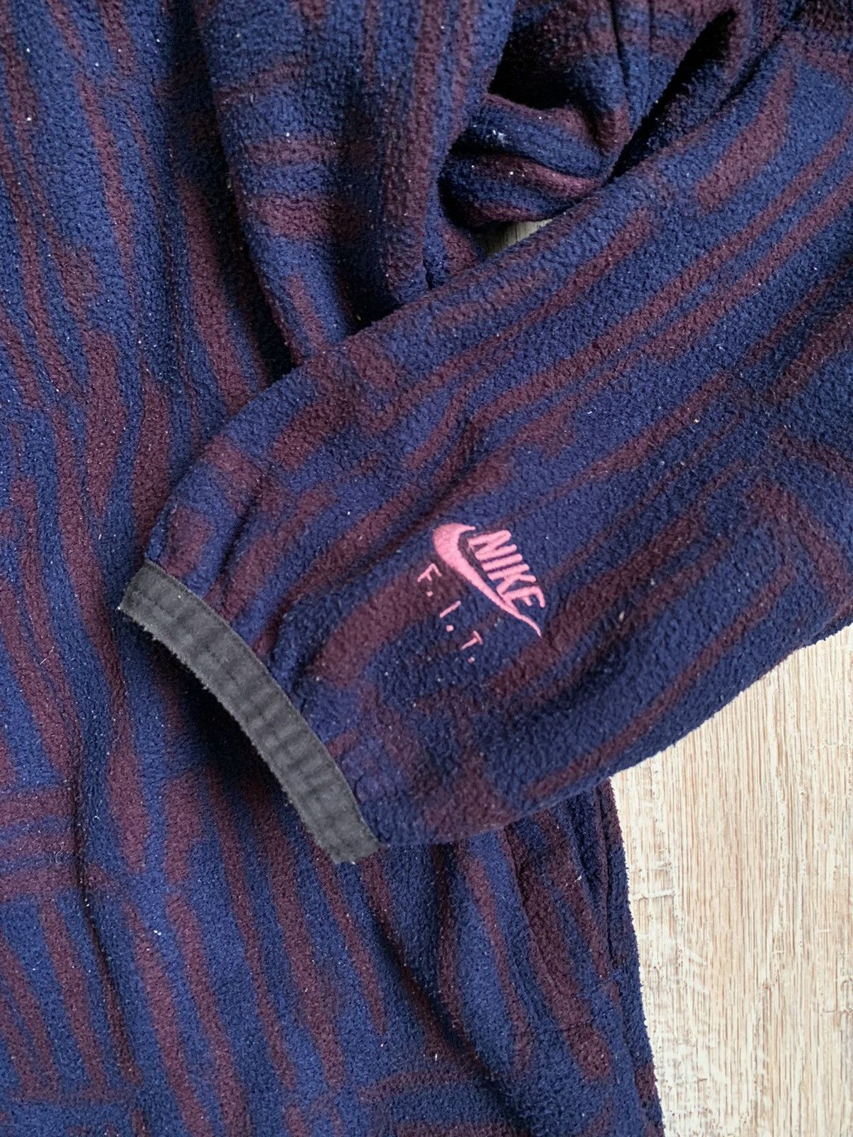 Nike × Nike ACG × Vintage Vintage Nike ACG Y2K drill fleece hoodies Size US XL / EU 56 / 4 - 2 Thumbnail
