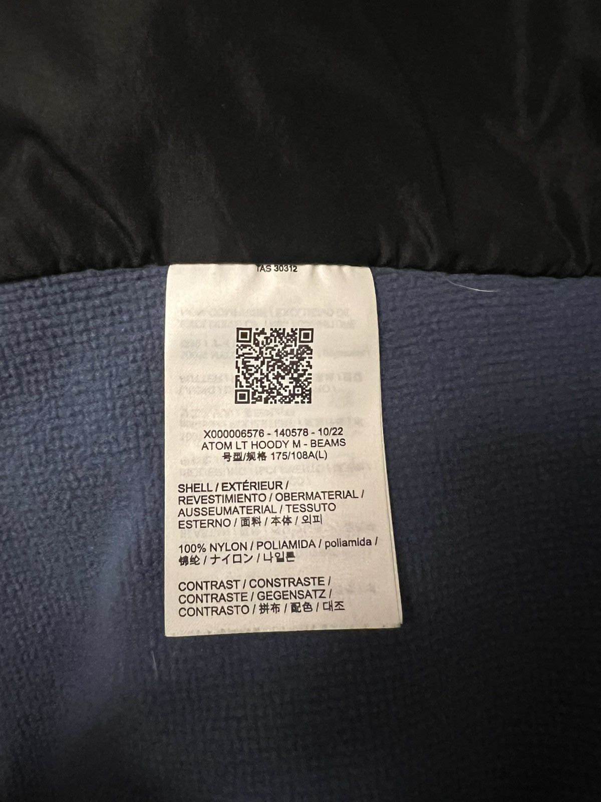 Arc'teryx × Beams Plus Arcteryx beams atom jacket Size US L / EU 52-54 / 3 - 5 Thumbnail