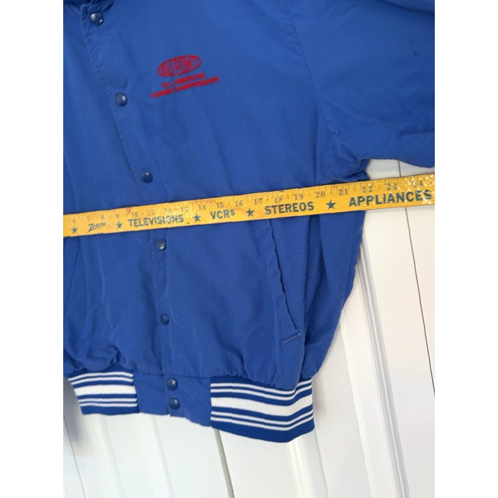 Vintage VINTAGE Swingster All American Tennis Championship Jacket Shirt? Size US L / EU 52-54 / 3 - 5 Thumbnail