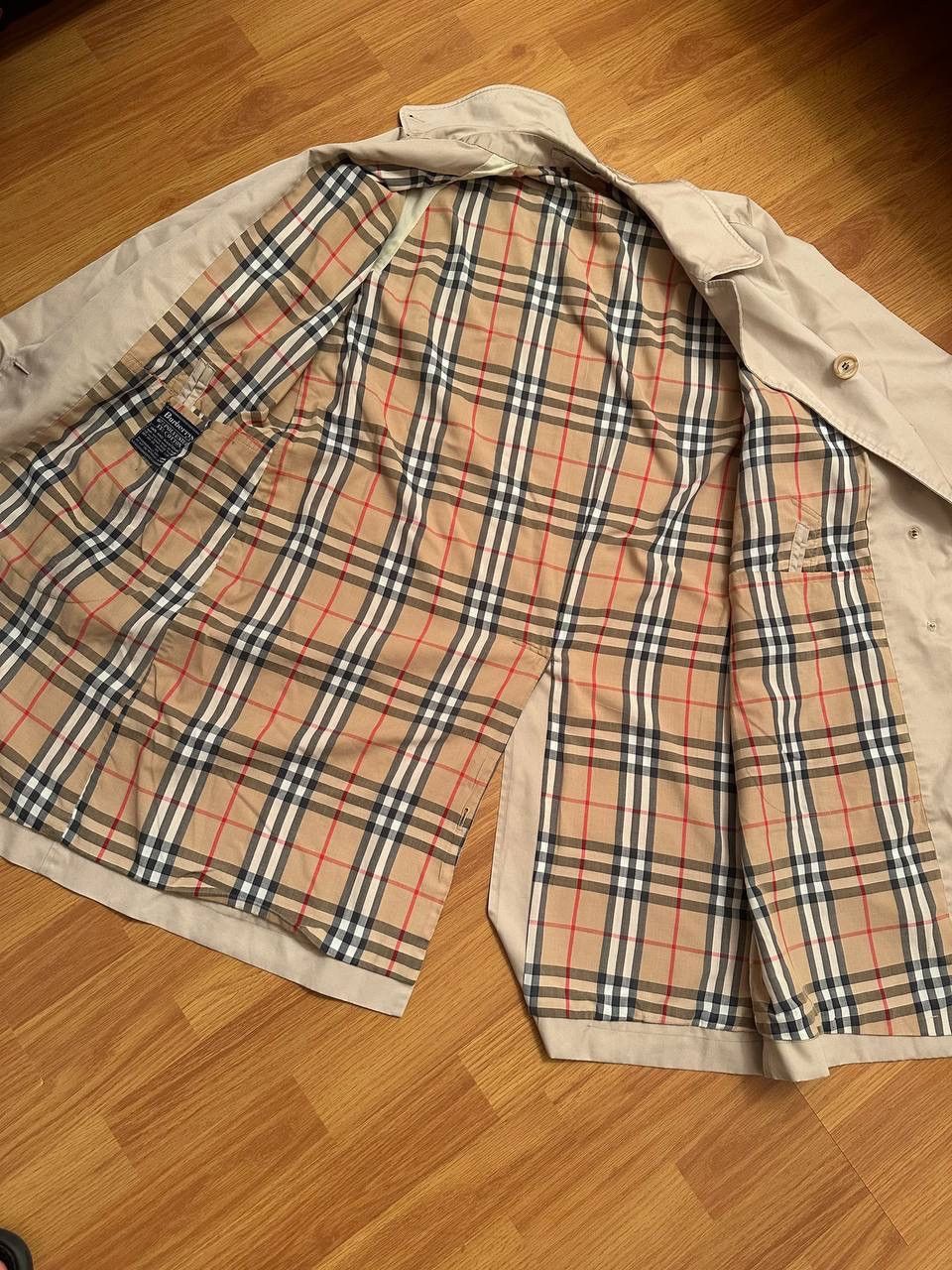 Burberry × Vintage Burberry Jacket Trench Vintage 90s Size US S / EU 44-46 / 1 - 10 Thumbnail
