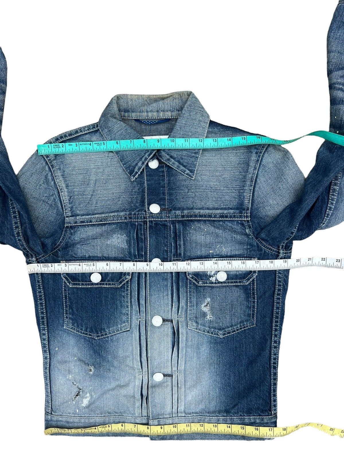 Hiroshi Fujiwara Vanquish Japan Distressed Dirty Denim Type 2 Jacket Size US S / EU 44-46 / 1 - 3 Thumbnail