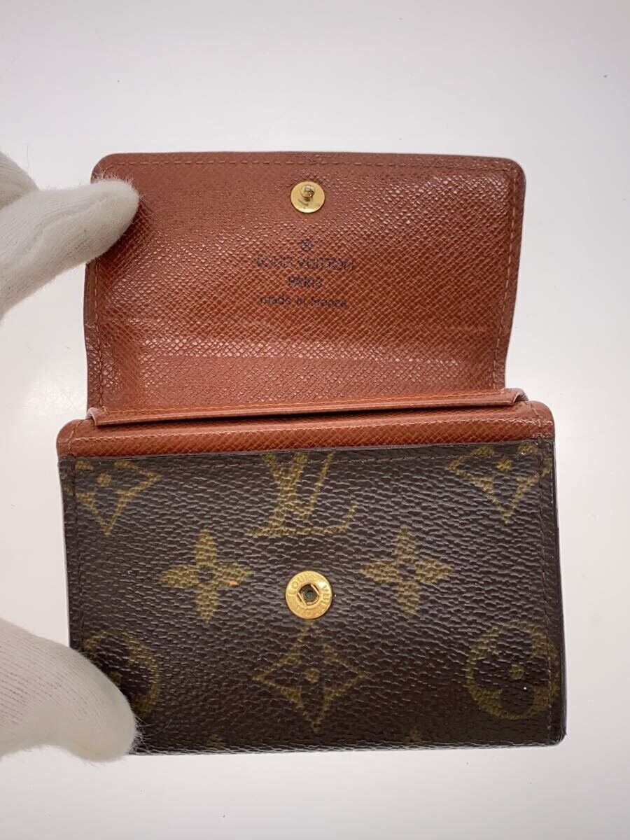 Louis Vuitton Louis Vuitton Monogram Porto Monnaie Plat Canvas Brown Size ONE SIZE - 4 Thumbnail