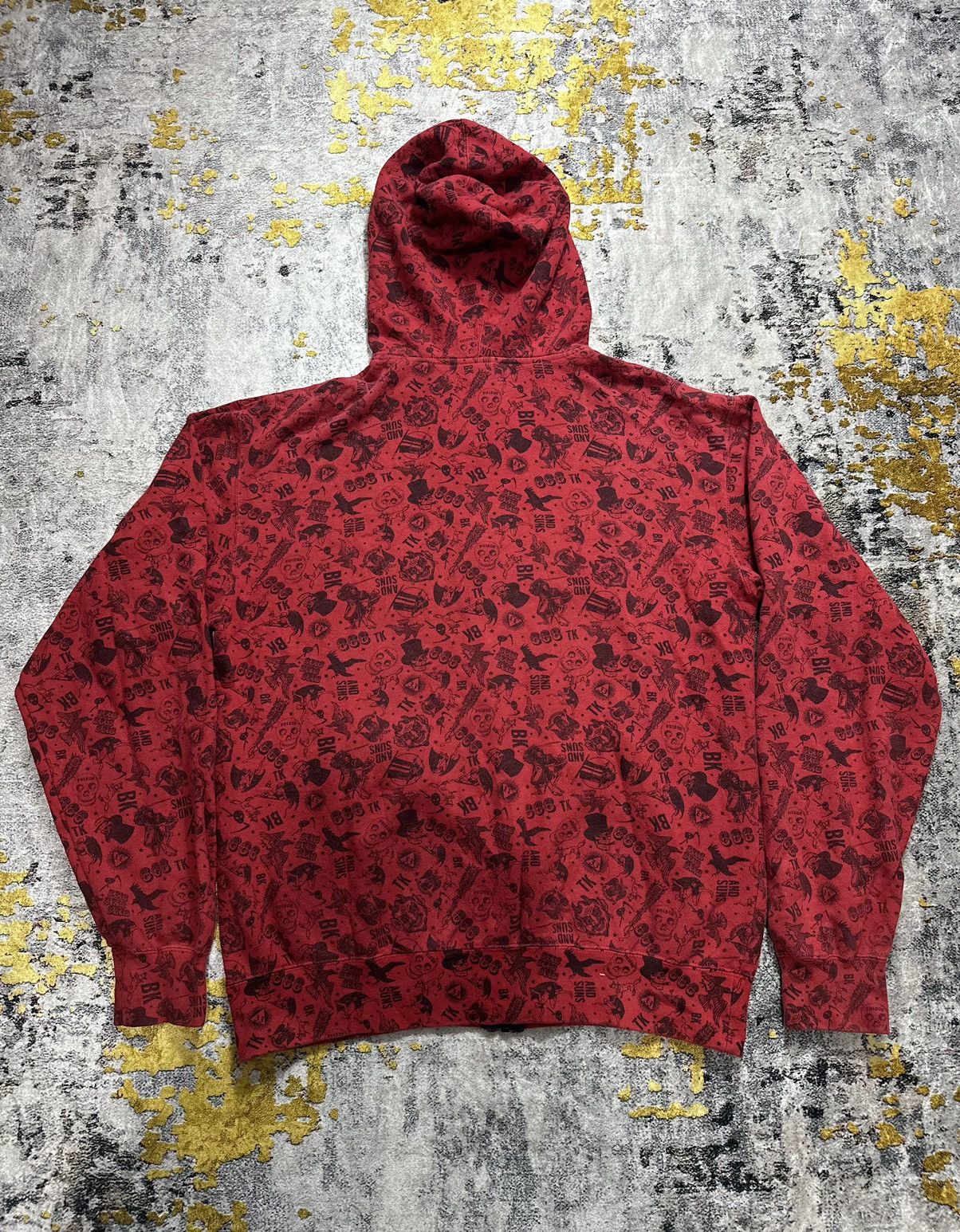 Drain Gang JAPAN 666 DEVIL&SKULL BRAND AND SUNS IFSIXWASNINE PUNK STYLE Size US XL / EU 56 / 4 - 6 Thumbnail