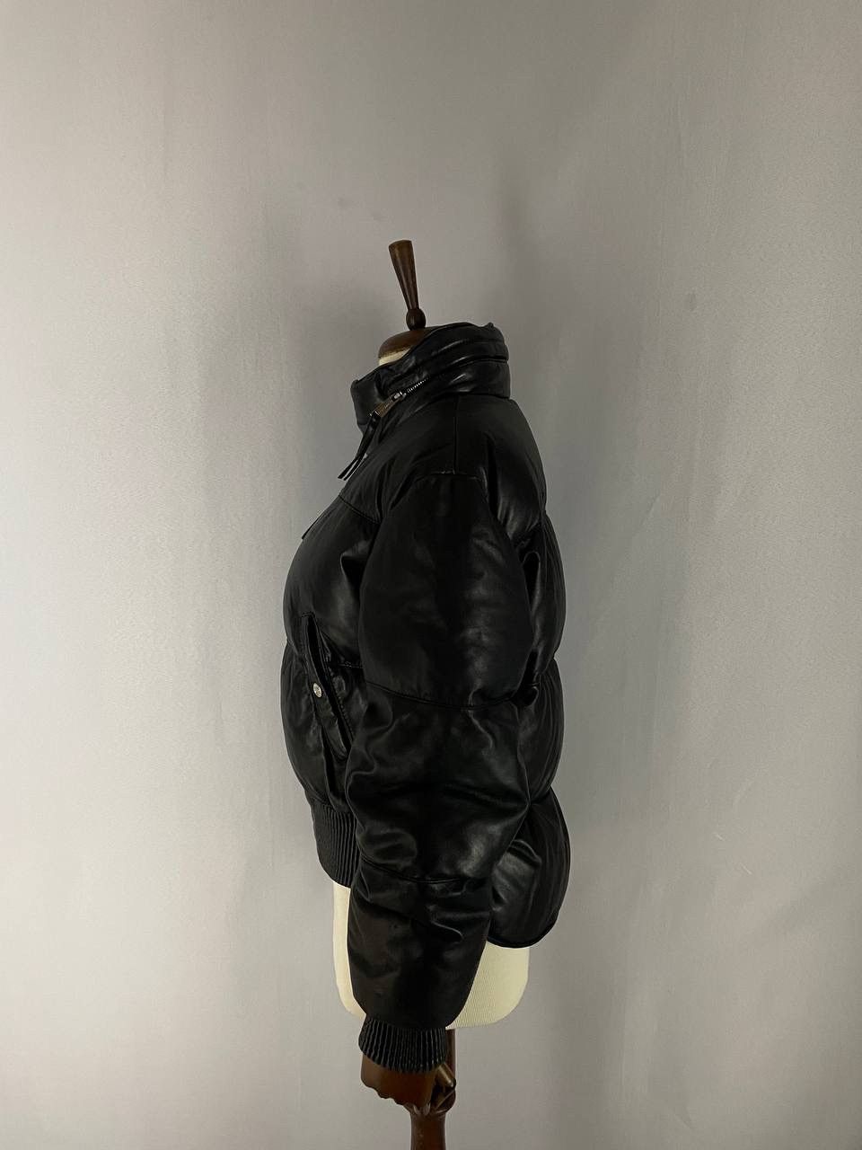 Dsquared2 Dsquared2 Leather Jacket Black Moto Size US S / EU 44-46 / 1 - 8 Thumbnail