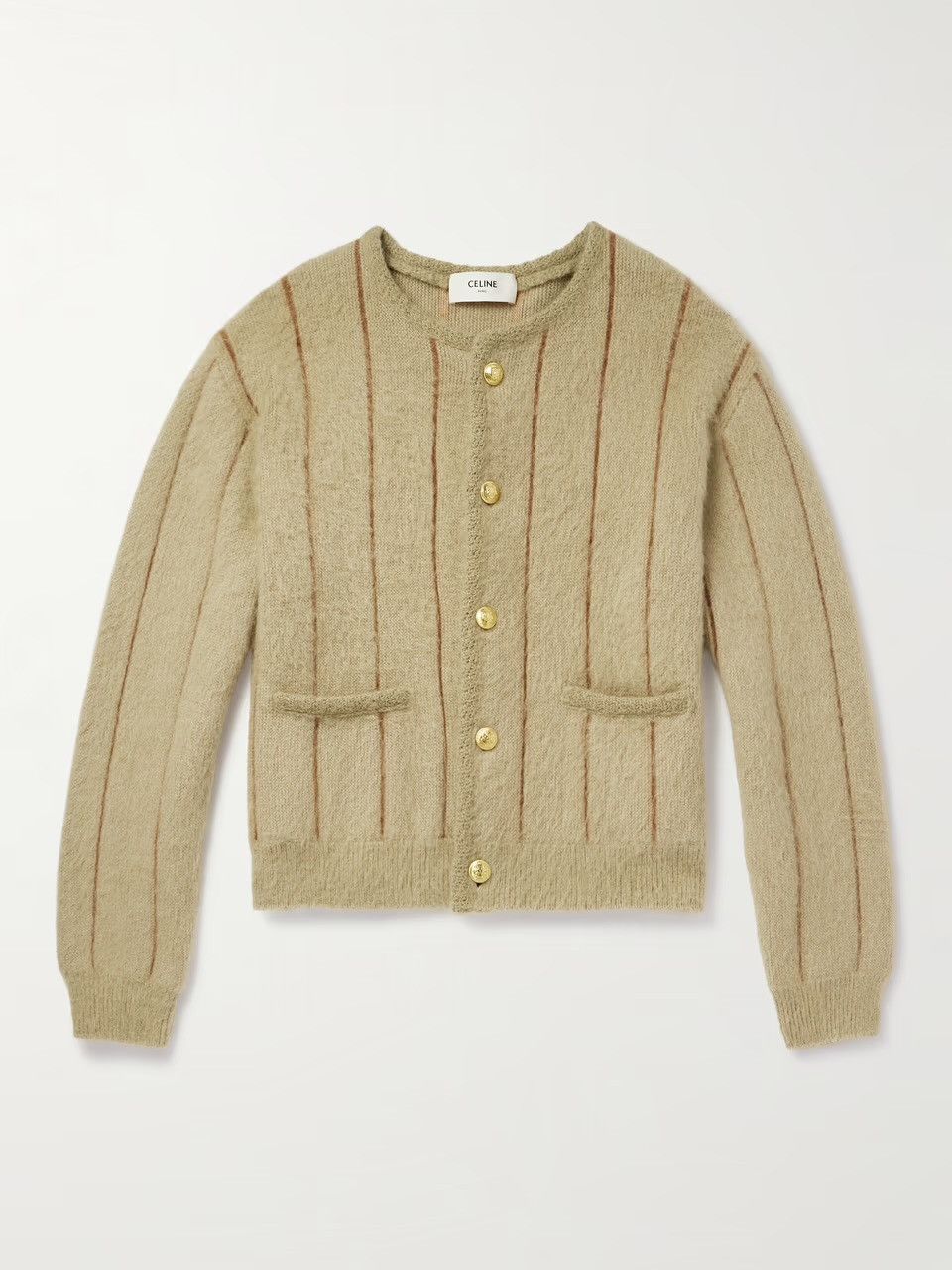 Celine CELINE 2024 mohair cardigan XL Size US XL / EU 56 / 4 - 10 Thumbnail