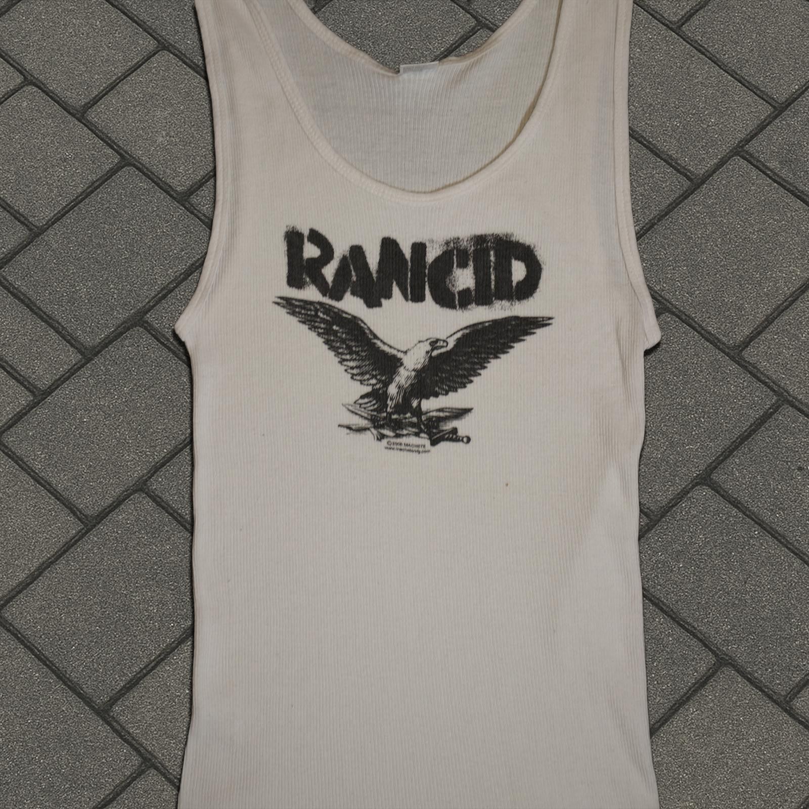 Vintage 2008 Rancid Tank Top Size US S / EU 44-46 / 1 - 2 Thumbnail