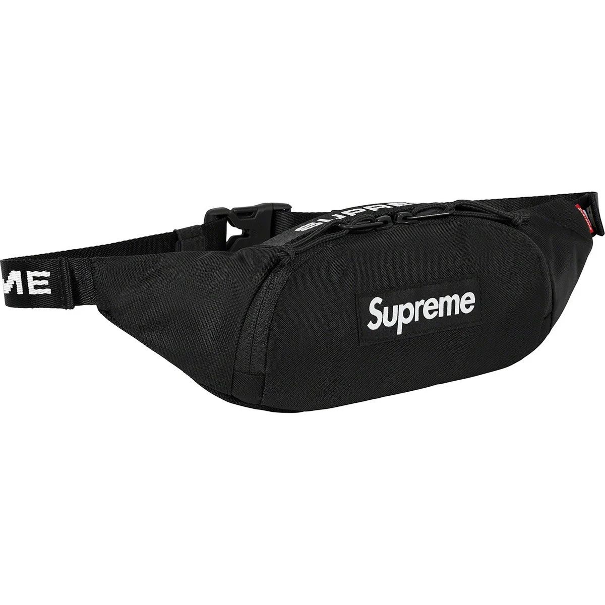 Supreme　19SS Waist Bag Black Supreme-Waist-Bag-FW24-Black.