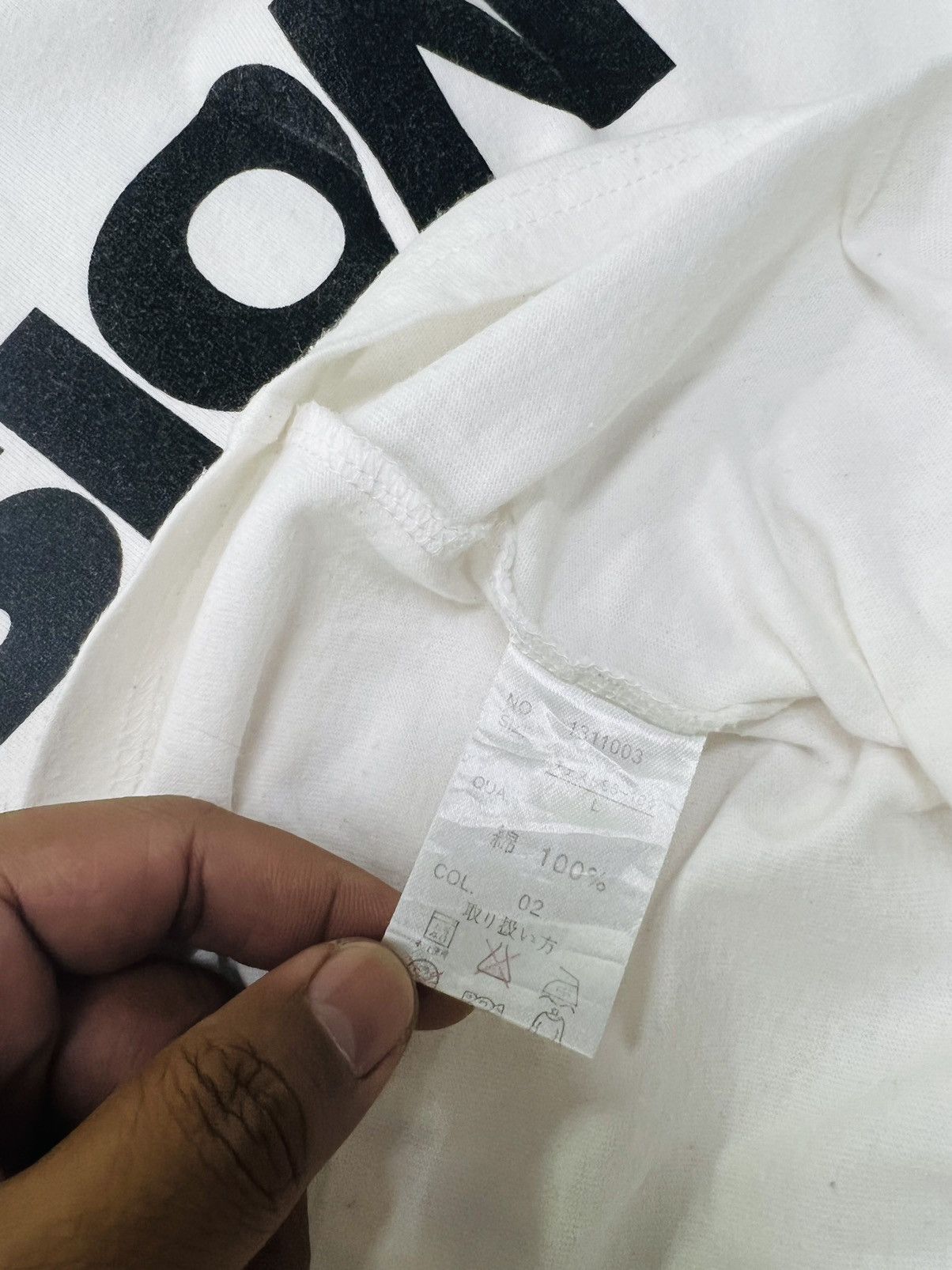 Vintage × Vision Streetwear VINTAGE Y2K VISION STREETWEAR ALL LOGO TEE Size US L / EU 52-54 / 3 - 11 Thumbnail