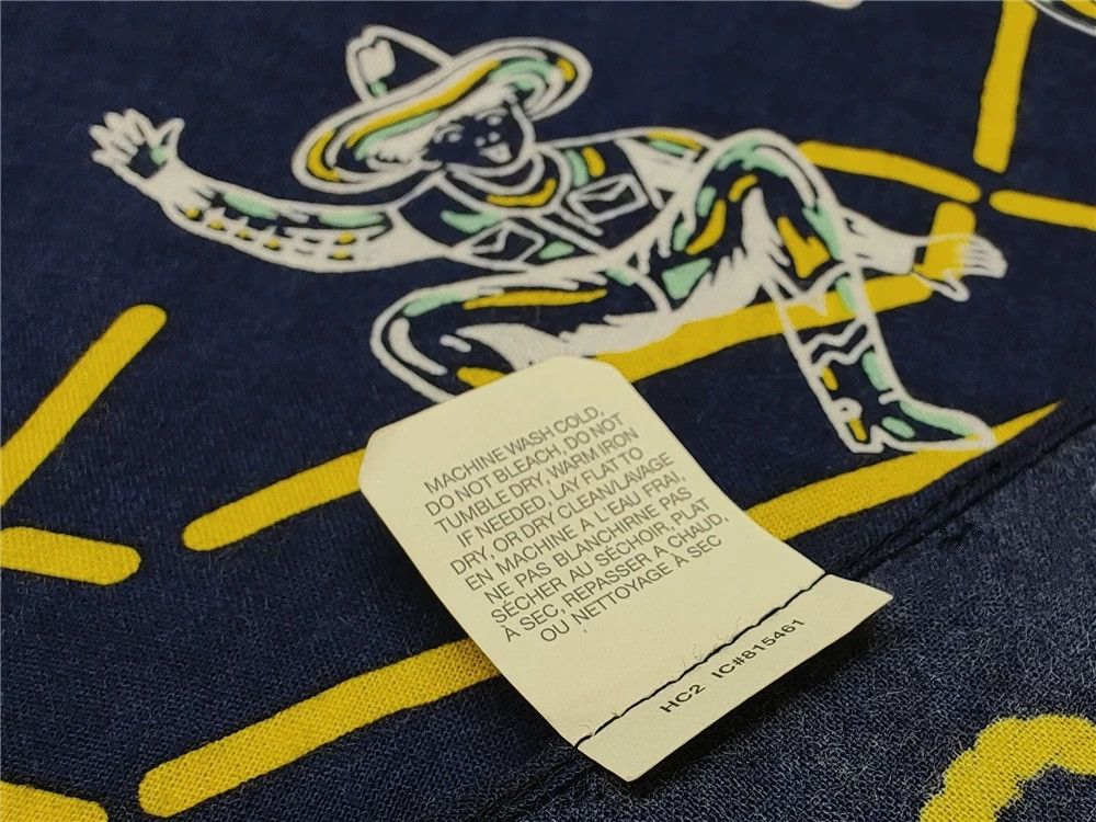 RRL Ralph Lauren RRL INDIGO Bandana COTTON Scarf handkerchief Size ONE SIZE - 20 Thumbnail