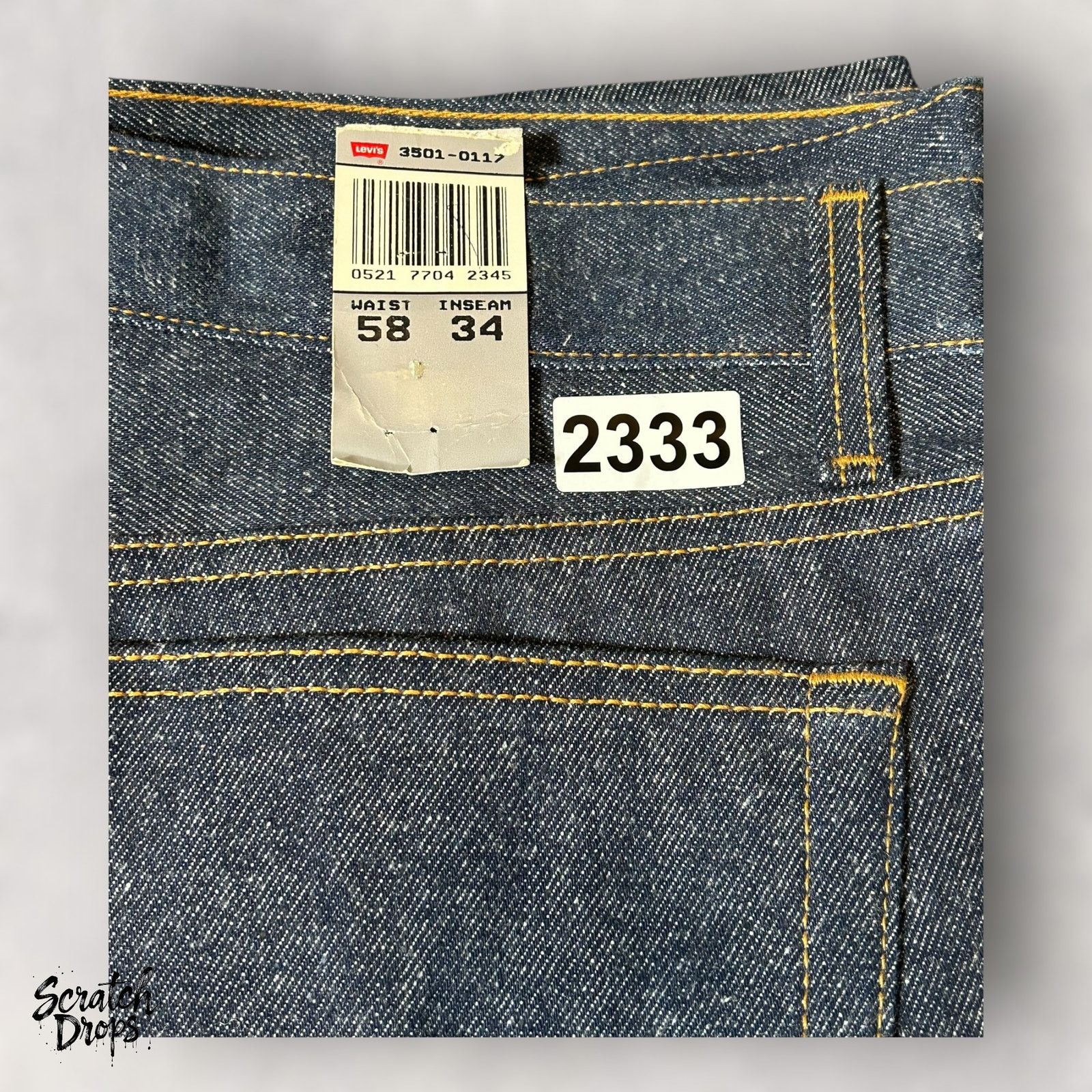 Levi's Vintage Levi’s 501xx Shrink-to-Fit Jeans USA W58 L34 501 NWT Size US 42 / EU 58 - 6 Thumbnail