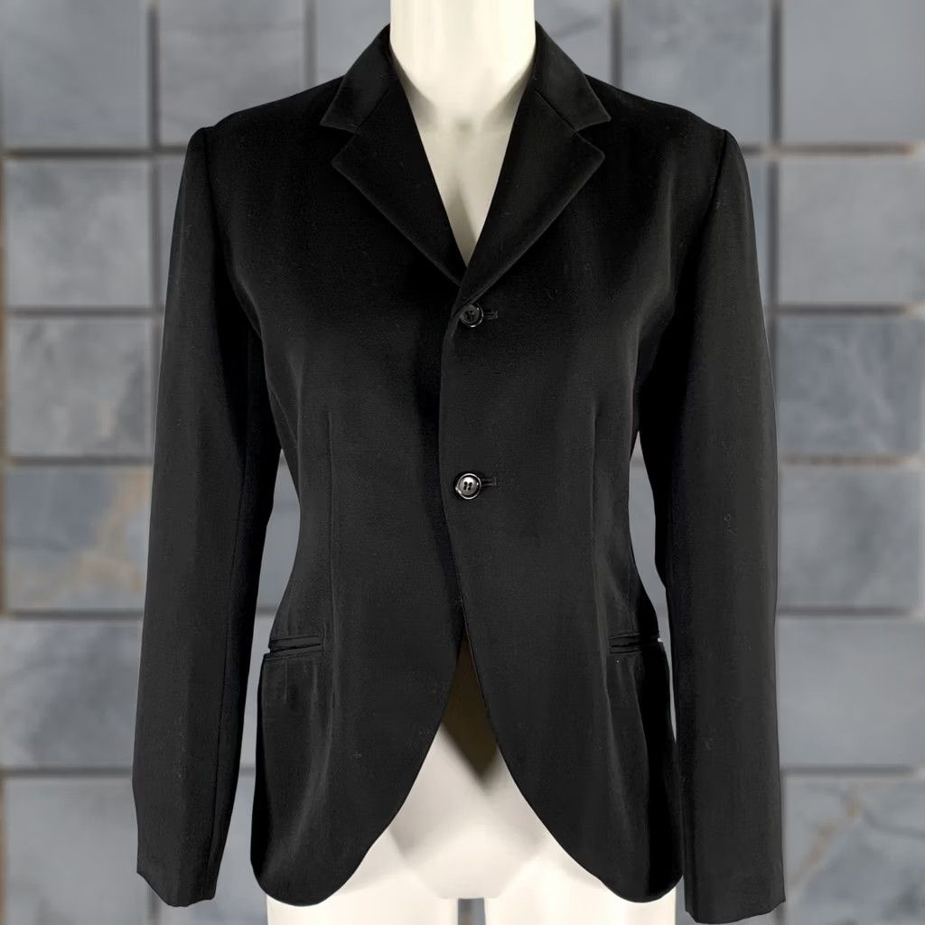 Yohji Yamamoto Y's by YOHJI YAMAMOTO Wool Blazer Jacket Black Size S Women Size S / US 4 / IT 40 - 1 Thumbnail