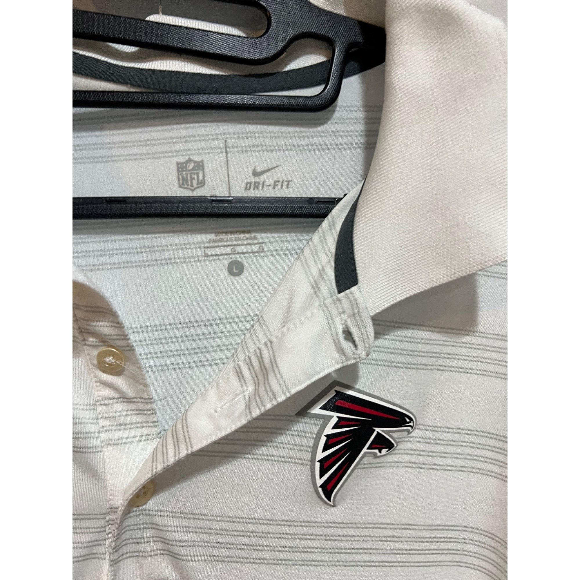 Nike Nike Atlanta Falcons Polo Shirt - Size L Size US L / EU 52-54 / 3 - 2 Thumbnail