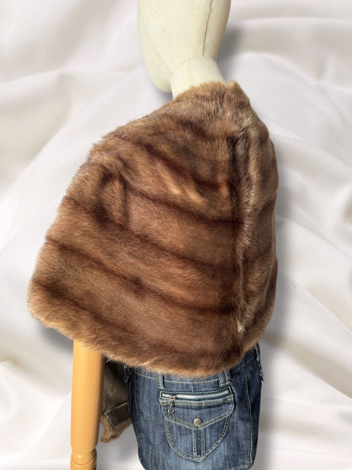 Hysteric Glamour 2000’s Aesthetic Vintage Y2K Glam Real Fur Coat Size M / US 6-8 / IT 42-44 - 8 Thumbnail