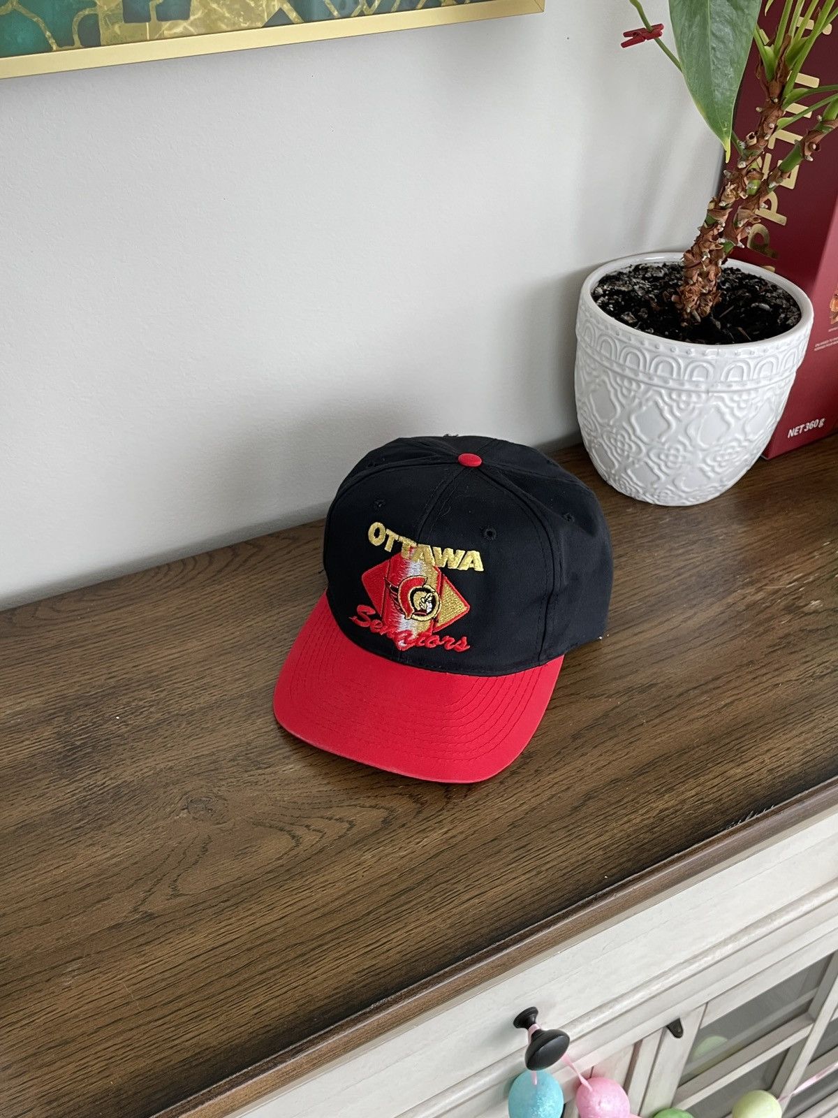 Ccm × NHL × Vintage 🇨🇦 Vintage Ottawa Senators CCM NHL Hat Cap Snapback Hockey Size ONE SIZE - 11 Thumbnail