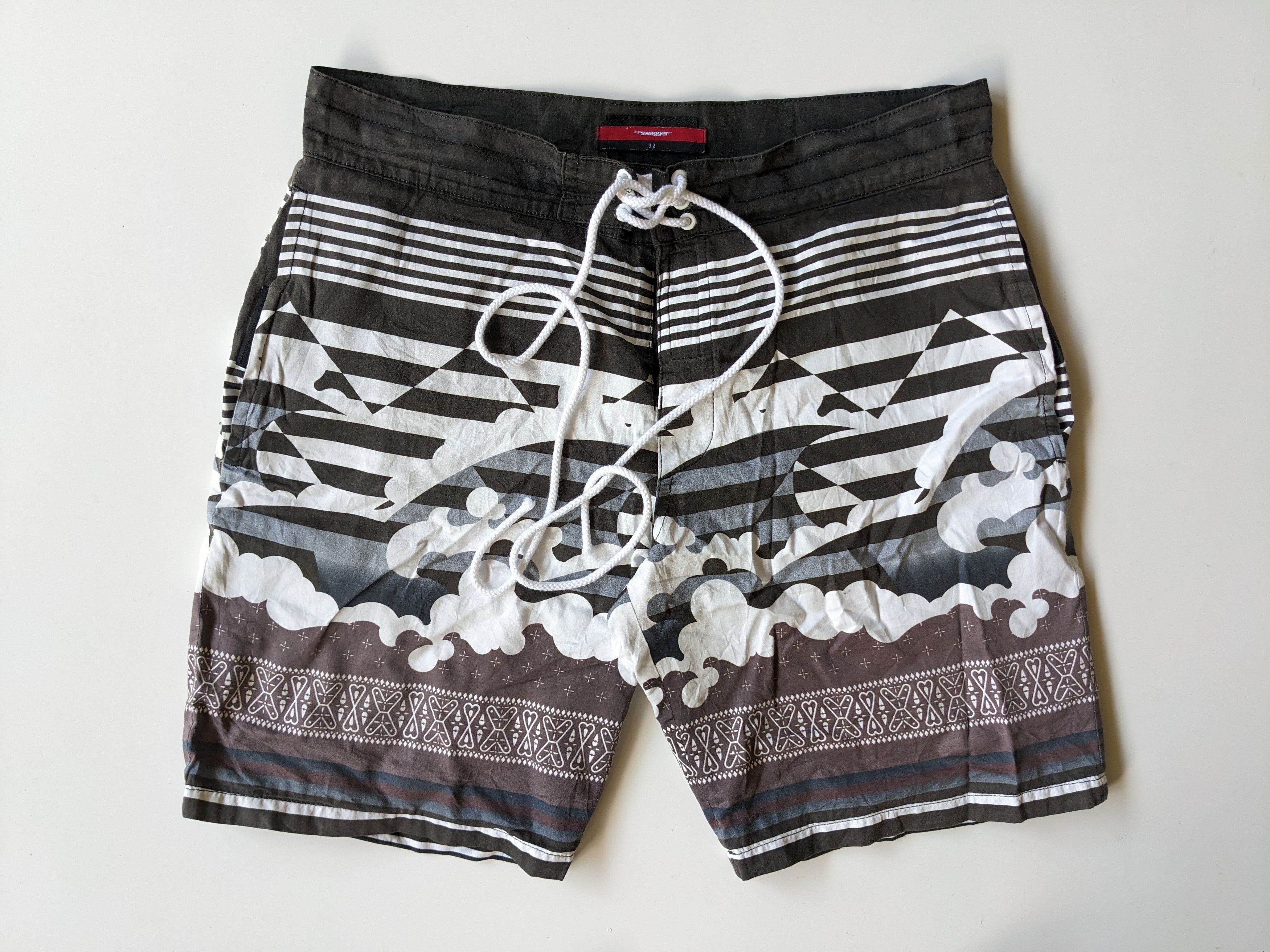 If Six Was Nine × Japanese Brand × Swagger Swagger beach board shortpants Size US 32 / EU 48 - 1 Thumbnail