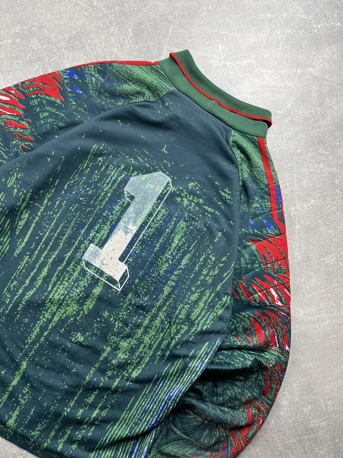 Adidas Vintage Adidas SV Horn Goalkeeper Jersey Vintage Graphic Size US L / EU 52-54 / 3 - 8 Thumbnail