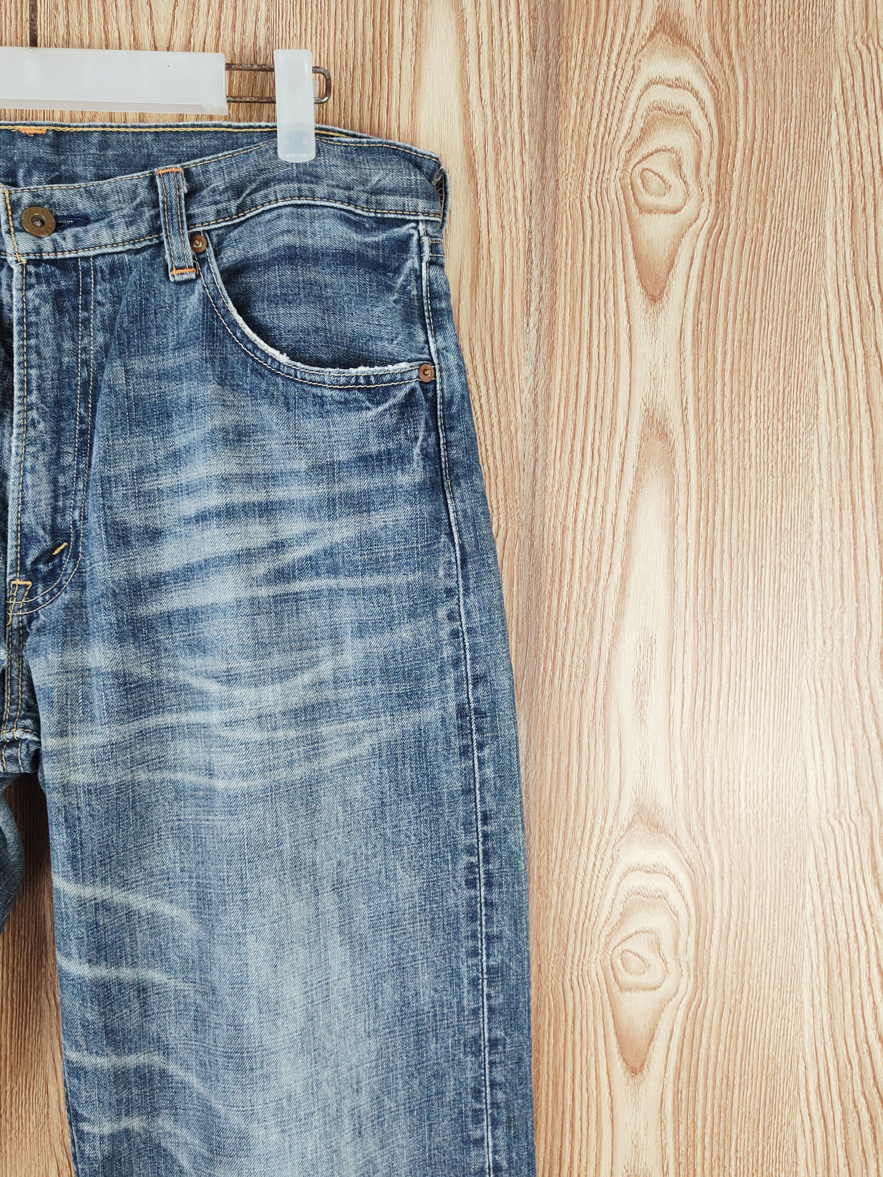 Levi's 503 Levi's Blue Distressed Ripped Jeans #S2708 Size US 34 / EU 50 - 5 Thumbnail