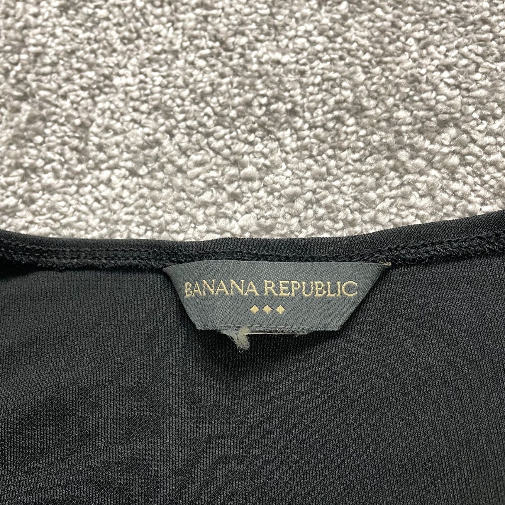 Banana Republic VINTAGE Banana Republic Maxi Dress Women Solid Black Long Stretch Short Sleeve Party Formal Office Casual Spring Summer Fall Winter M Size 32" / US 10 / IT 46 - 4 Thumbnail