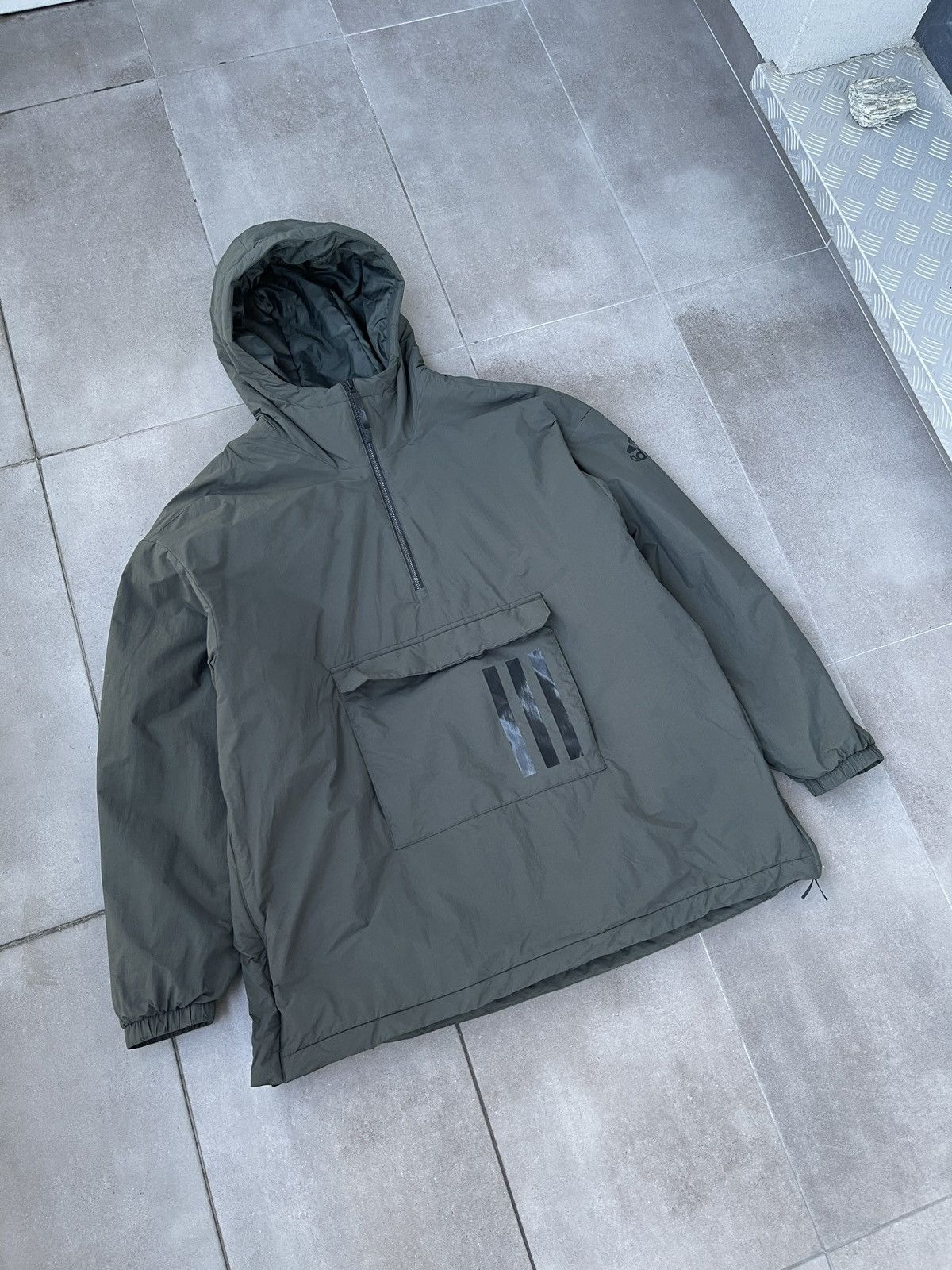 Adidas SS19 Adidas Multi Pocket Swamp Green Warm Anorak Jacket Size US XL / EU 56 / 4 - 3 Thumbnail