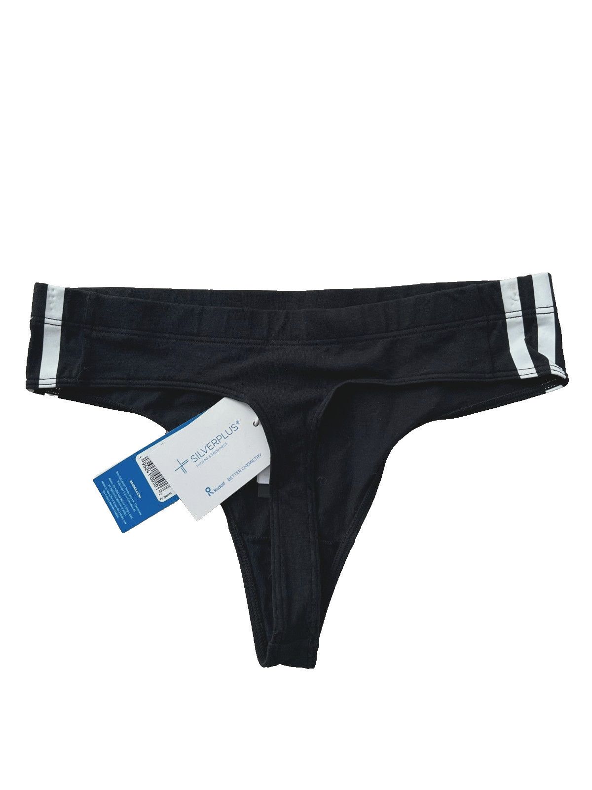 Adidas Adidas GB1104 Comfort Cotton Underwear Thong Black ( S ) Size 24" / US 00 / IT 34 - 2 Thumbnail