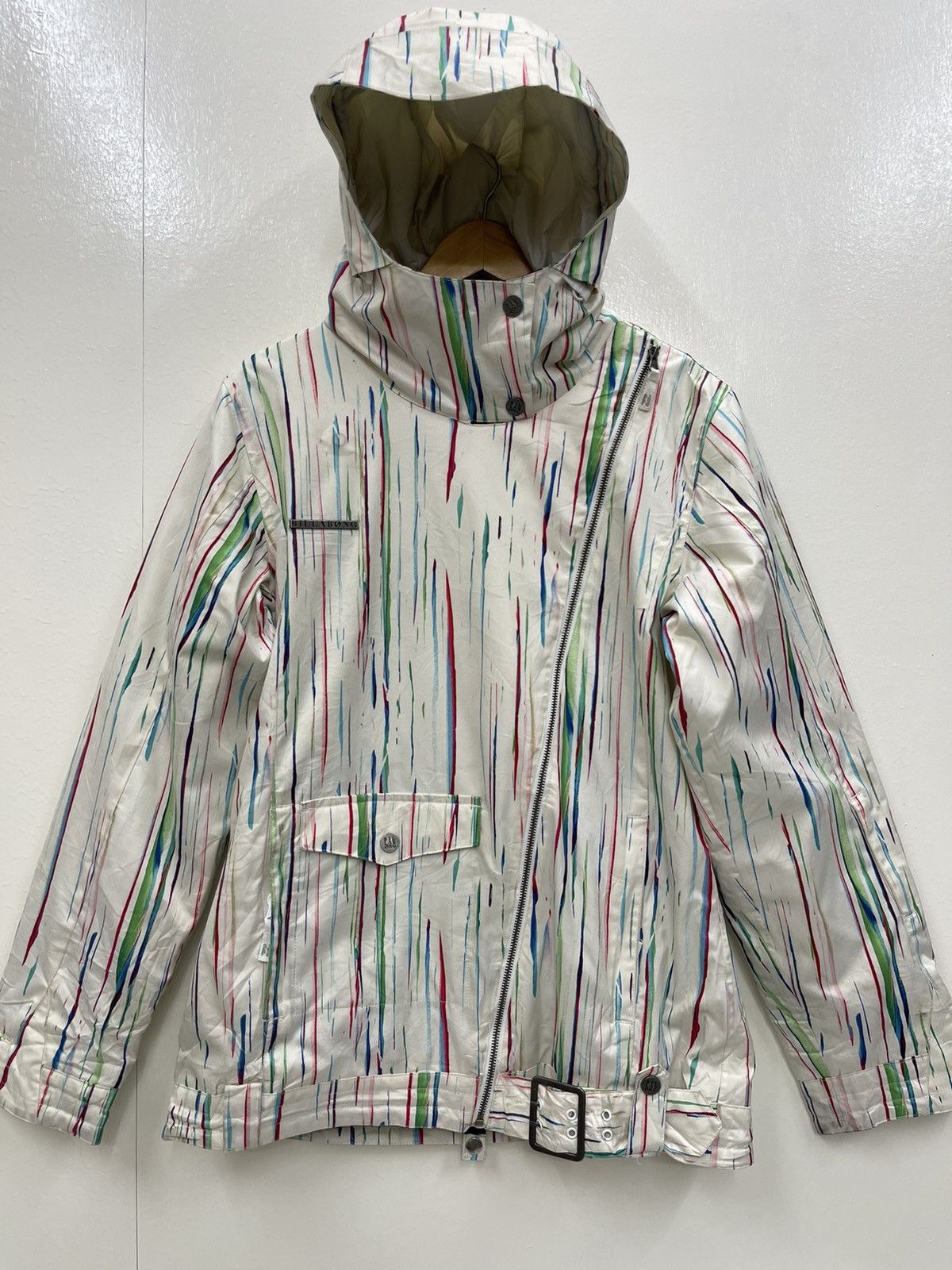 image of Billabong Bilabong Hoodies Jacket Rainbow Fashion Style in White, Men's (Size Medium)