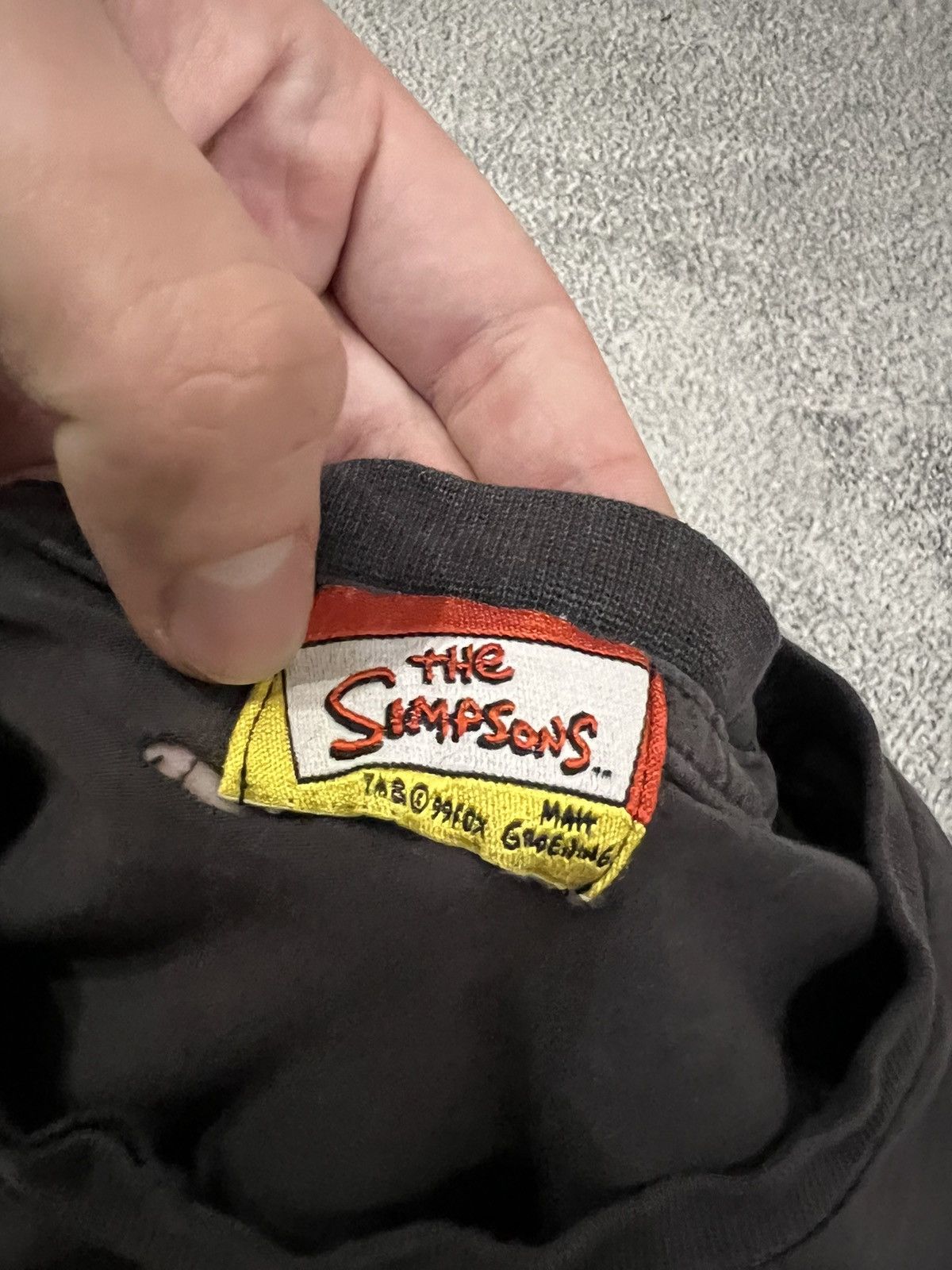 The Simpsons × Vintage Vintage Y2k 1999 The Simpsons Movie Faded Thrashed T-Shirt Size US XL / EU 56 / 4 - 14 Thumbnail