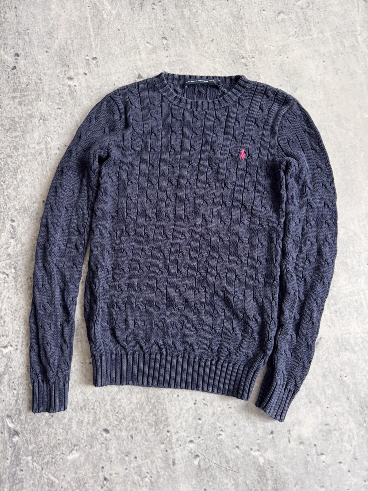 Polo Ralph Lauren × Vintage 🥰POLO RALPH LAUREN KNIT SWEATER jumper woman’s preppy Size XS / US 0-2 / IT 36-38 - 2 Thumbnail