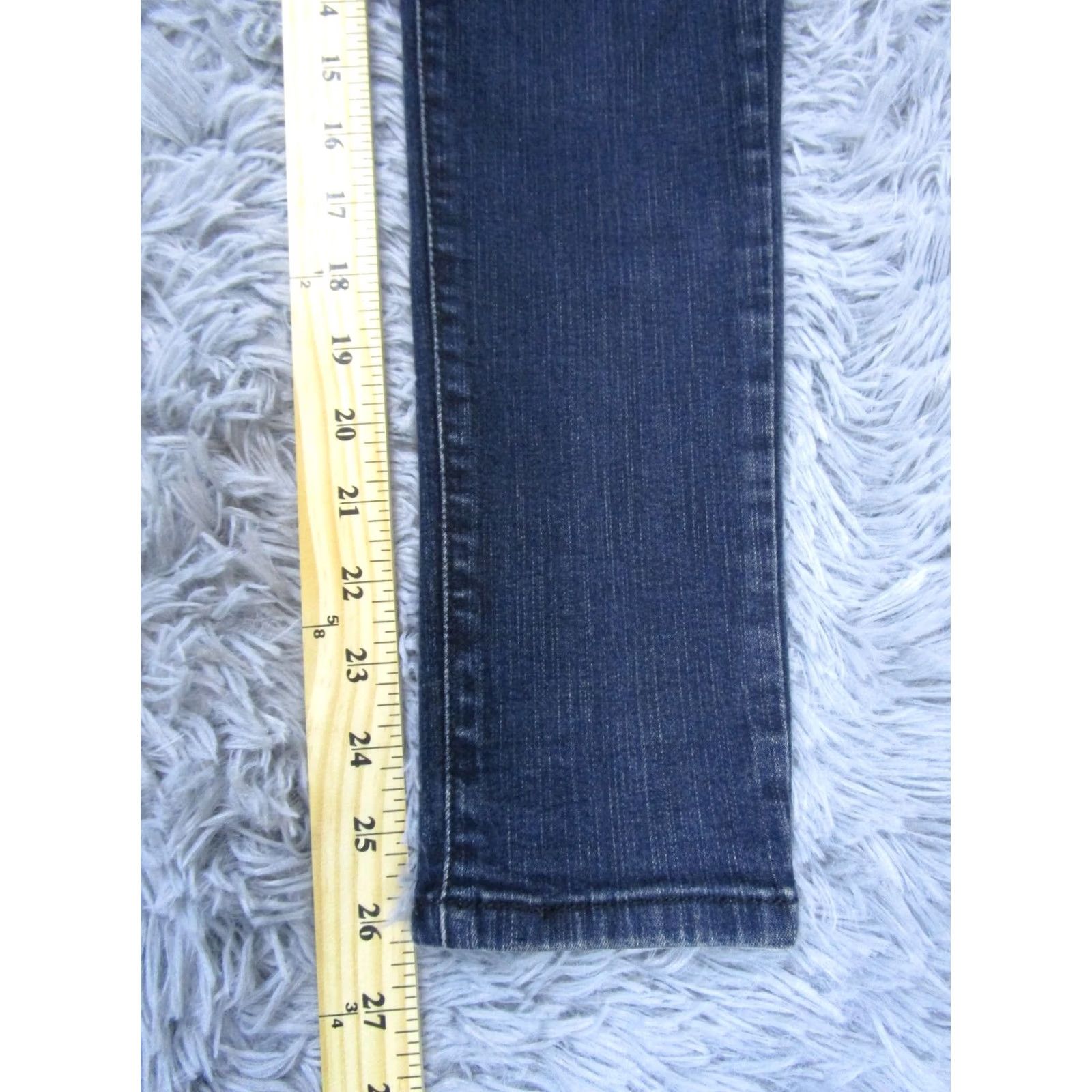 Levi's Levi's Jeans Womens 7 Blue Dark Wash 535 Leggings Slim Skinny Denim Pants Bottom Size 28" / US 6 / IT 42 - 7 Thumbnail