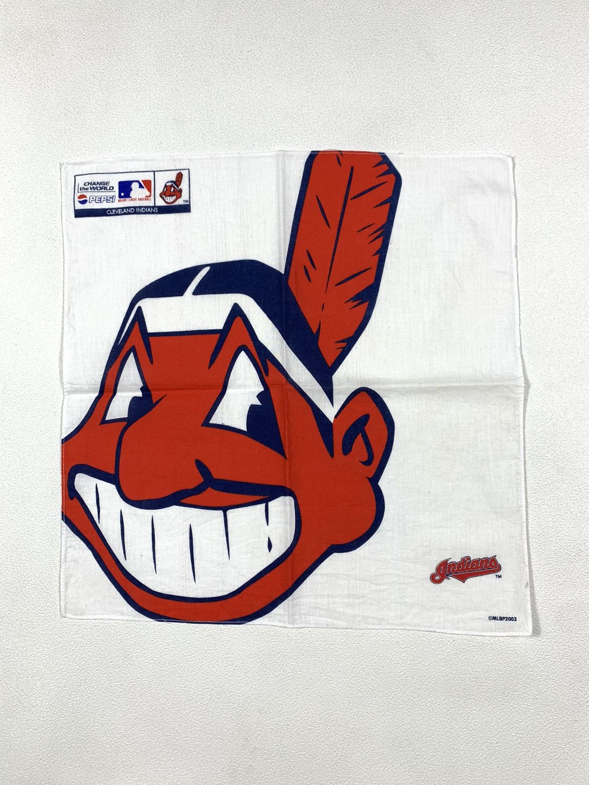 MLB × Vintage Handkerchief Mlb Cleveland Indians Size ONE SIZE - 1 Thumbnail