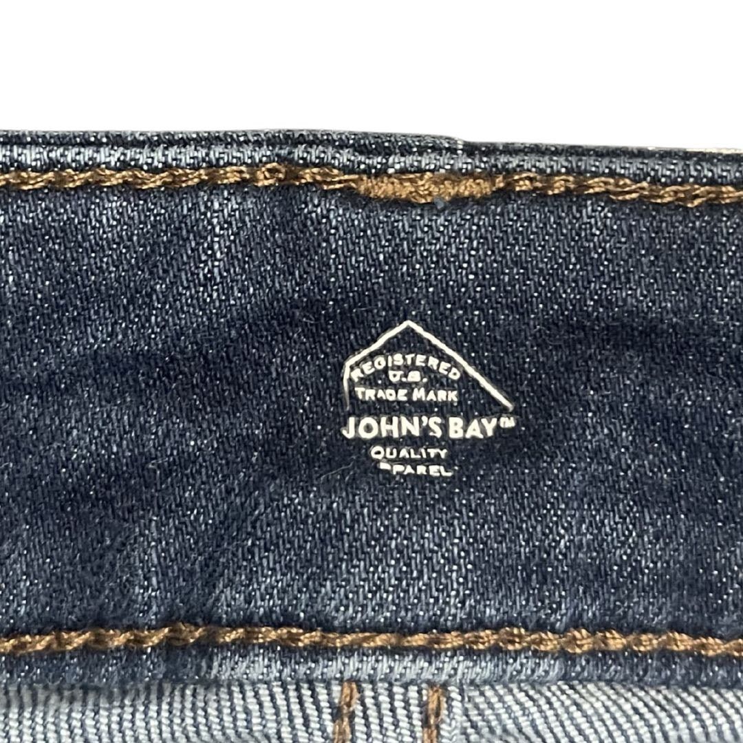 St. Johns Bay Denim Jeans Dark Wash Pants Straight Leg Streetwear Casual Size 31" - 3 Thumbnail