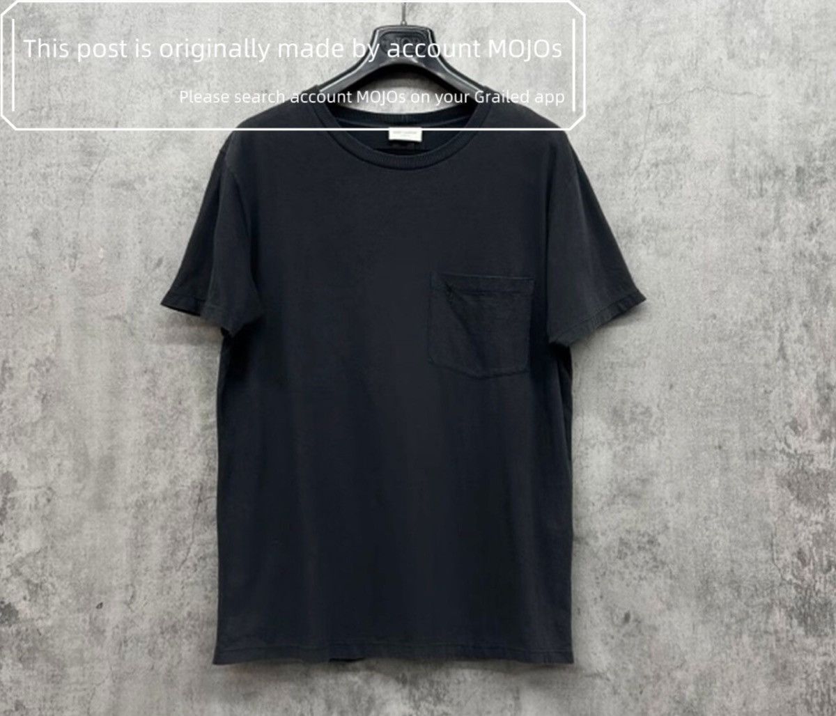 Saint Laurent Paris Sz L Saint Laurent Pairs YSL Logo S/S Tee mojos66116 Size US L / EU 52-54 / 3 - 1 Thumbnail
