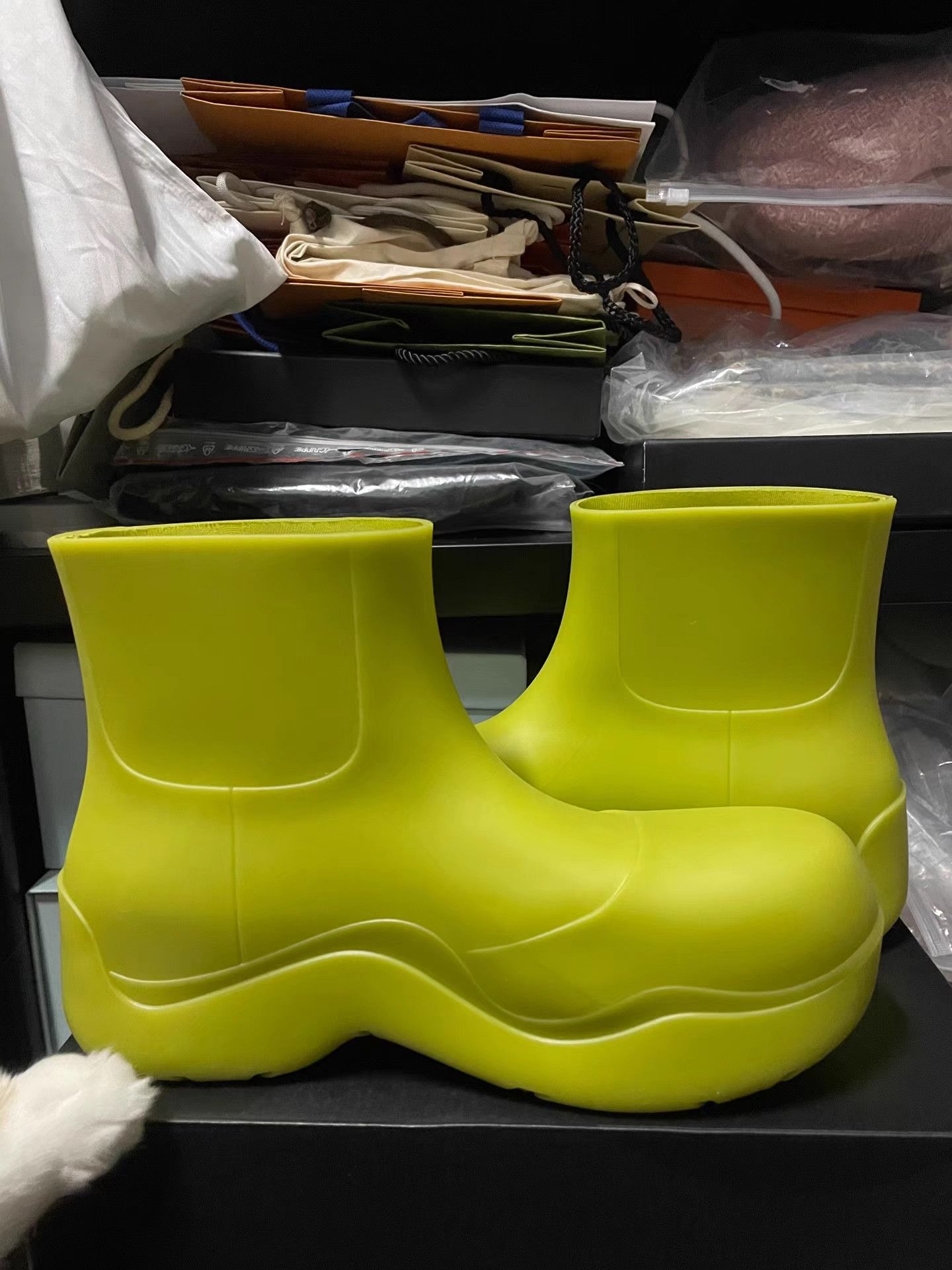 Bottega Veneta Bottega Veneta BV Rain Boots K6 Size US 8 / EU 41 - 8 Thumbnail