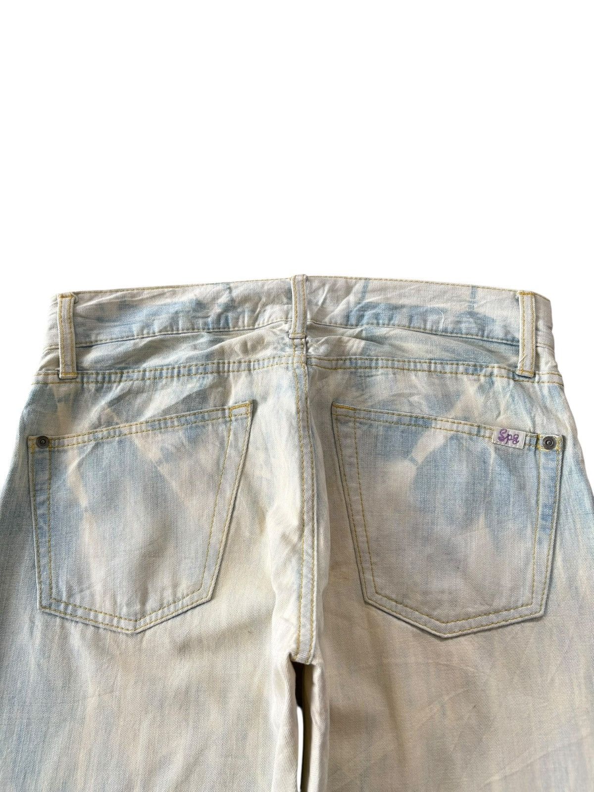 Levi's Vintage Japanese Brand Bleached Distress Bootcut Jeans Size 32" / US 10 / IT 46 - 4 Thumbnail