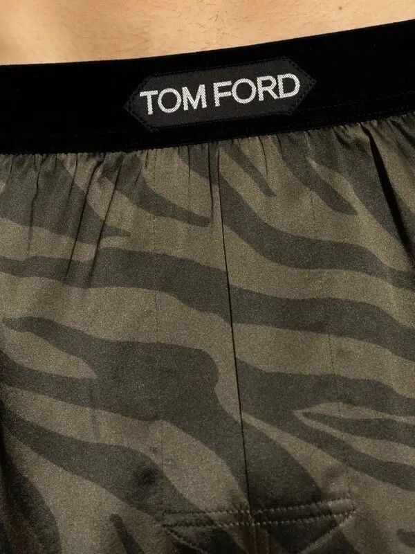 Tom Ford o1loc1c1225 Size: M / IST4LE4 Underwear Boxer in Army Green Size ONE SIZE - 4 Thumbnail