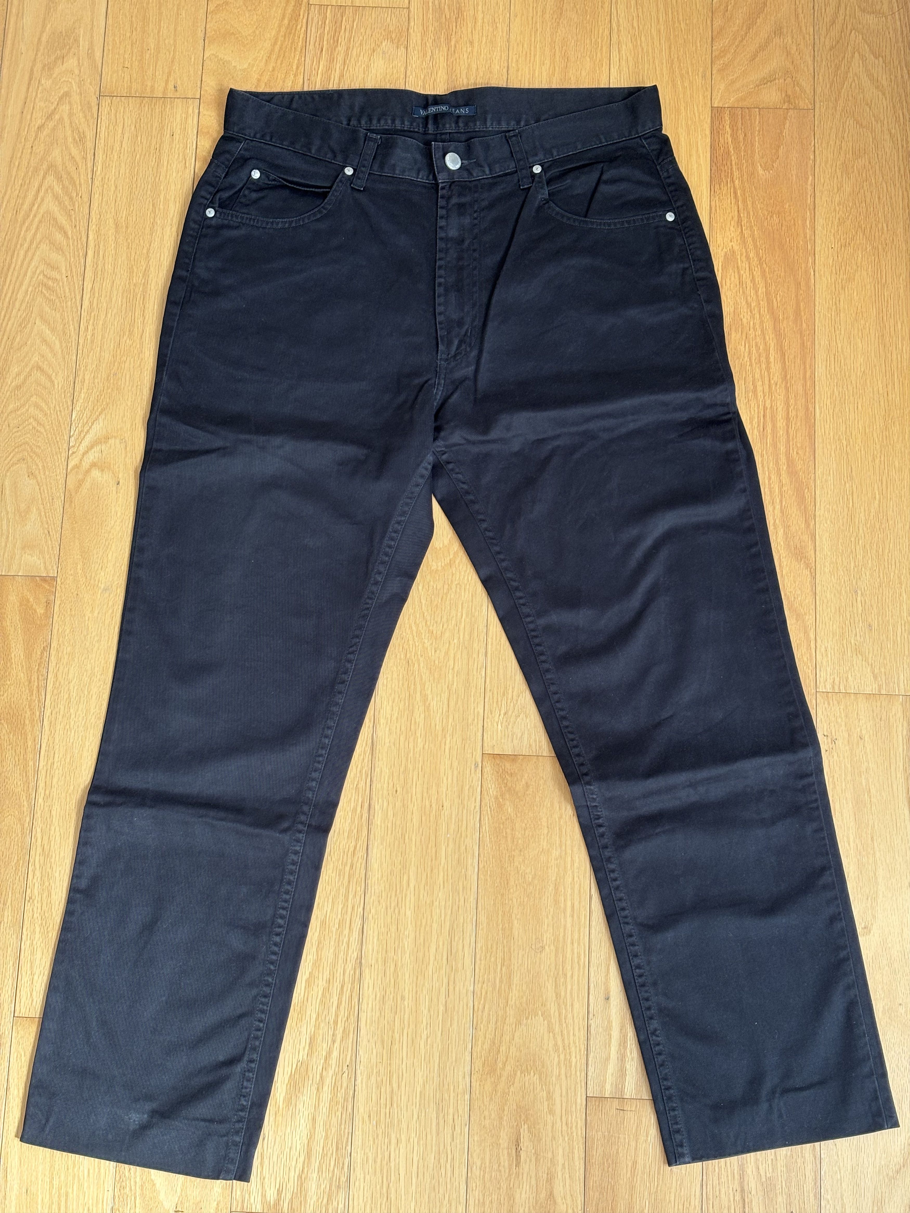 Valentino Valentino Jeans Wide Denim Pants 34/32 Size US 34 / EU 50 - 1 Thumbnail