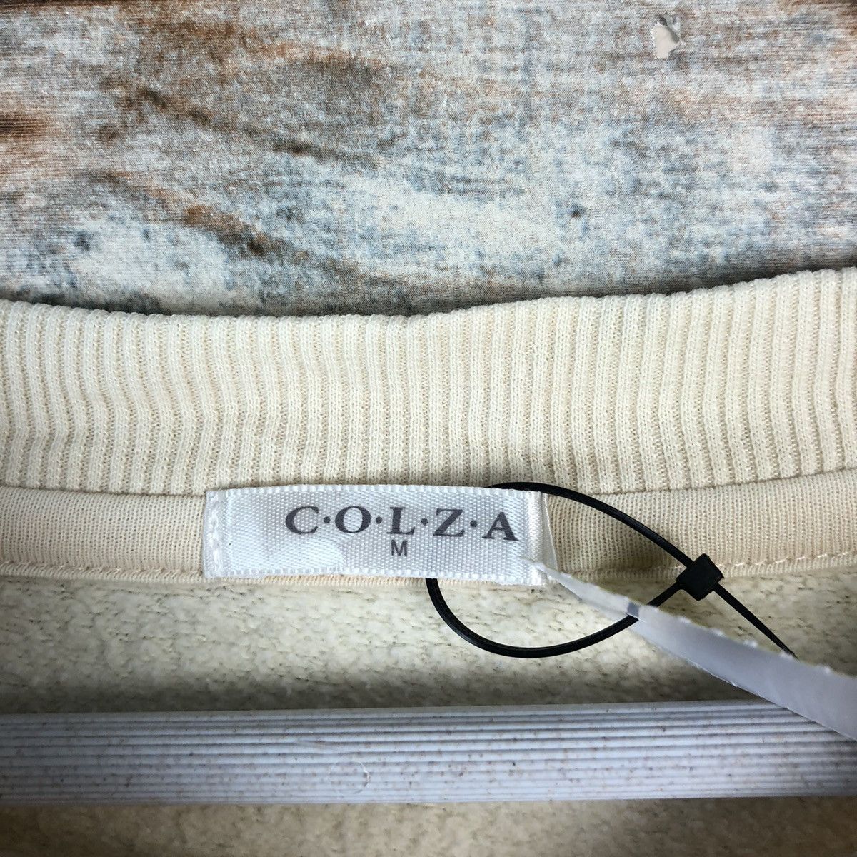 Japanese Brand COLZA teddy bear Cream Sweatshirt #A2021 Size US M / EU 48-50 / 2 - 9 Thumbnail