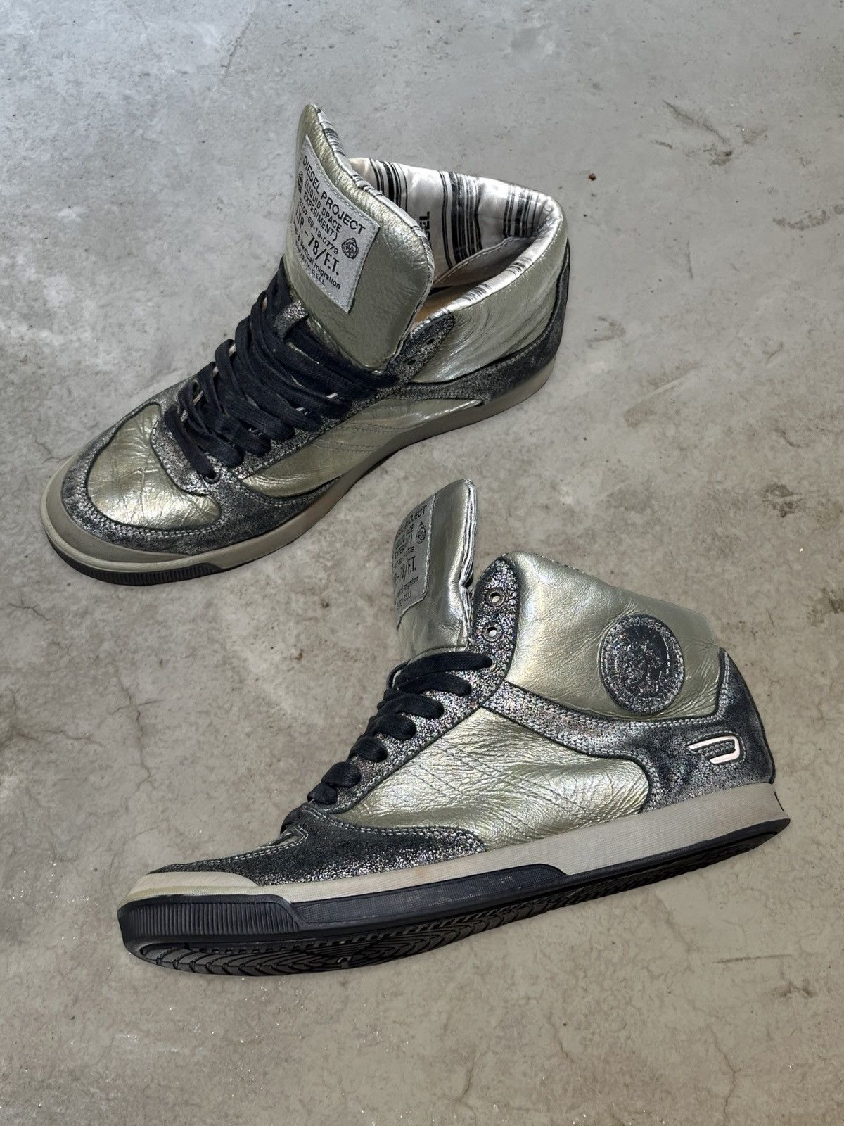 Diesel (SS08) DEEP HI TOP Size US 8.5 / EU 41-42 - 4 Thumbnail