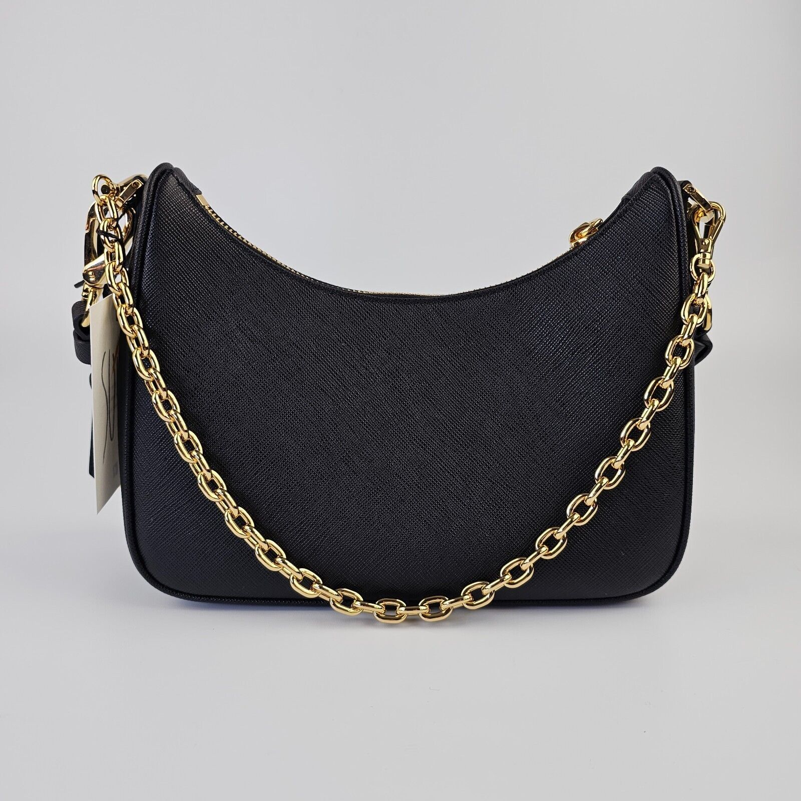 Prada PRADA Re-Edition Black Saffiano Mini Handbag New Size ONE SIZE - 5 Thumbnail