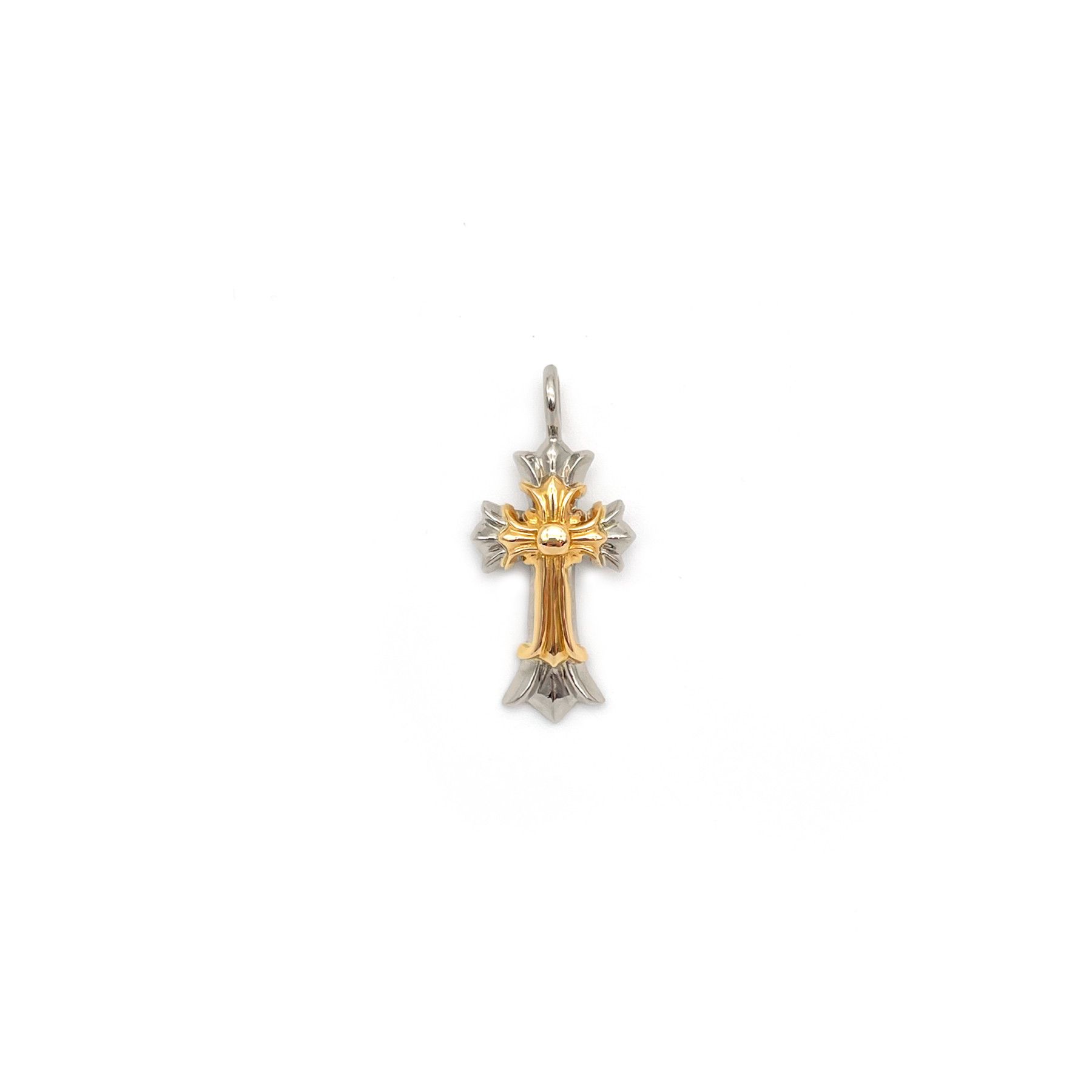 Chrome Hearts Chrome Hearts 18K&22K Double Cross Charm Pendant Size ONE SIZE - 1 Thumbnail