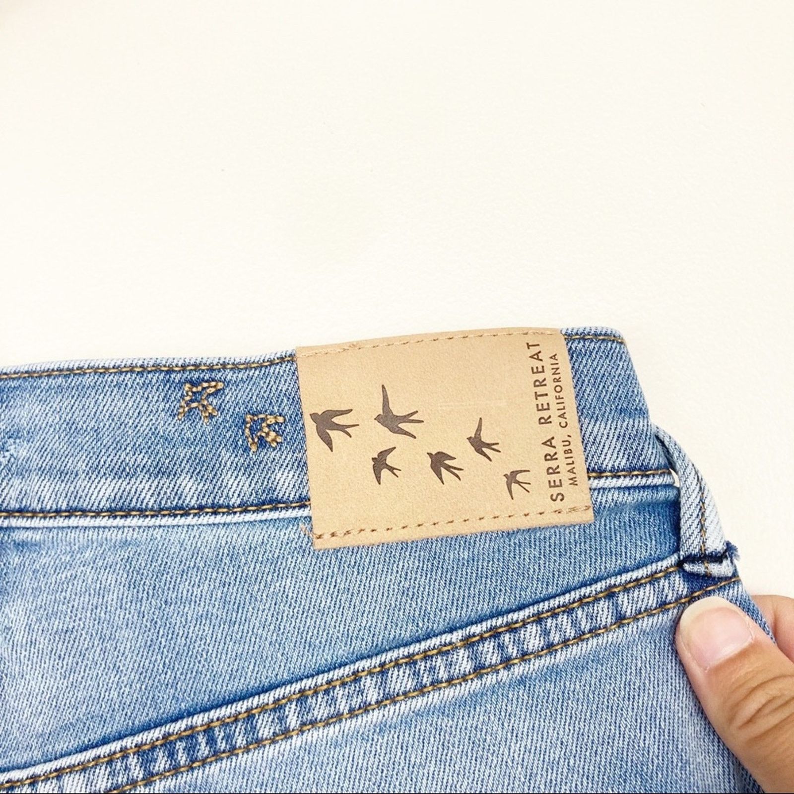 Other Serra Retreat Joie Tucker Wide Leg High Rise Jeans Sz 0 Size 25" / US 0 / IT 36 - 3 Thumbnail