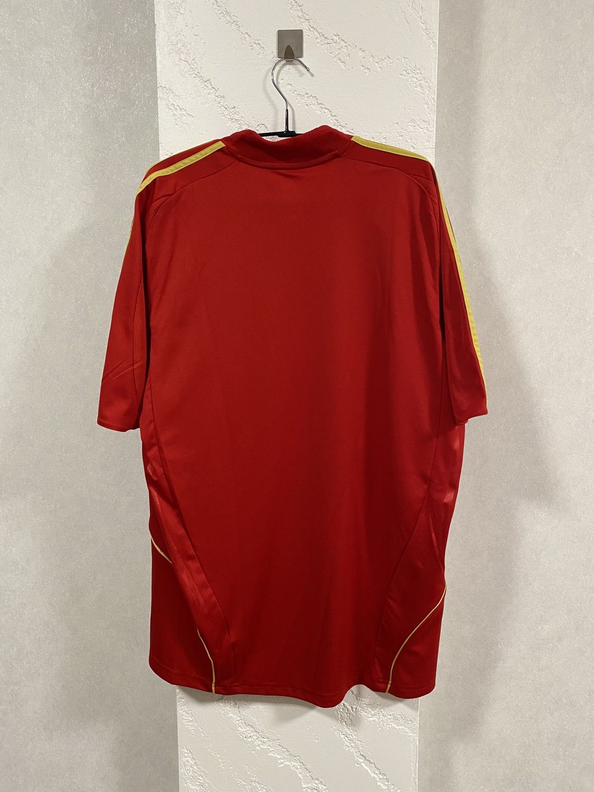 Adidas × Vintage 🇪🇸Adidas Spain 2008 Home Football Shirt Soccer Jersey⚽️ Size US L / EU 52-54 / 3 - 12 Thumbnail