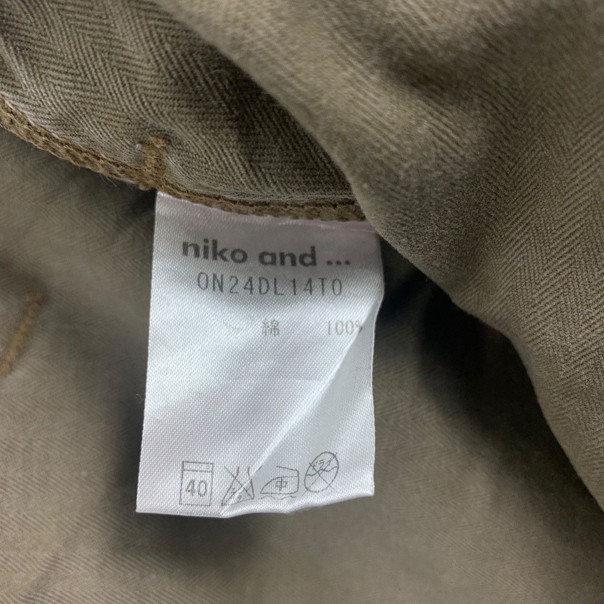 Japanese Brand NIKO and x CANTON slowlife pants Size US 29 - 22 Thumbnail